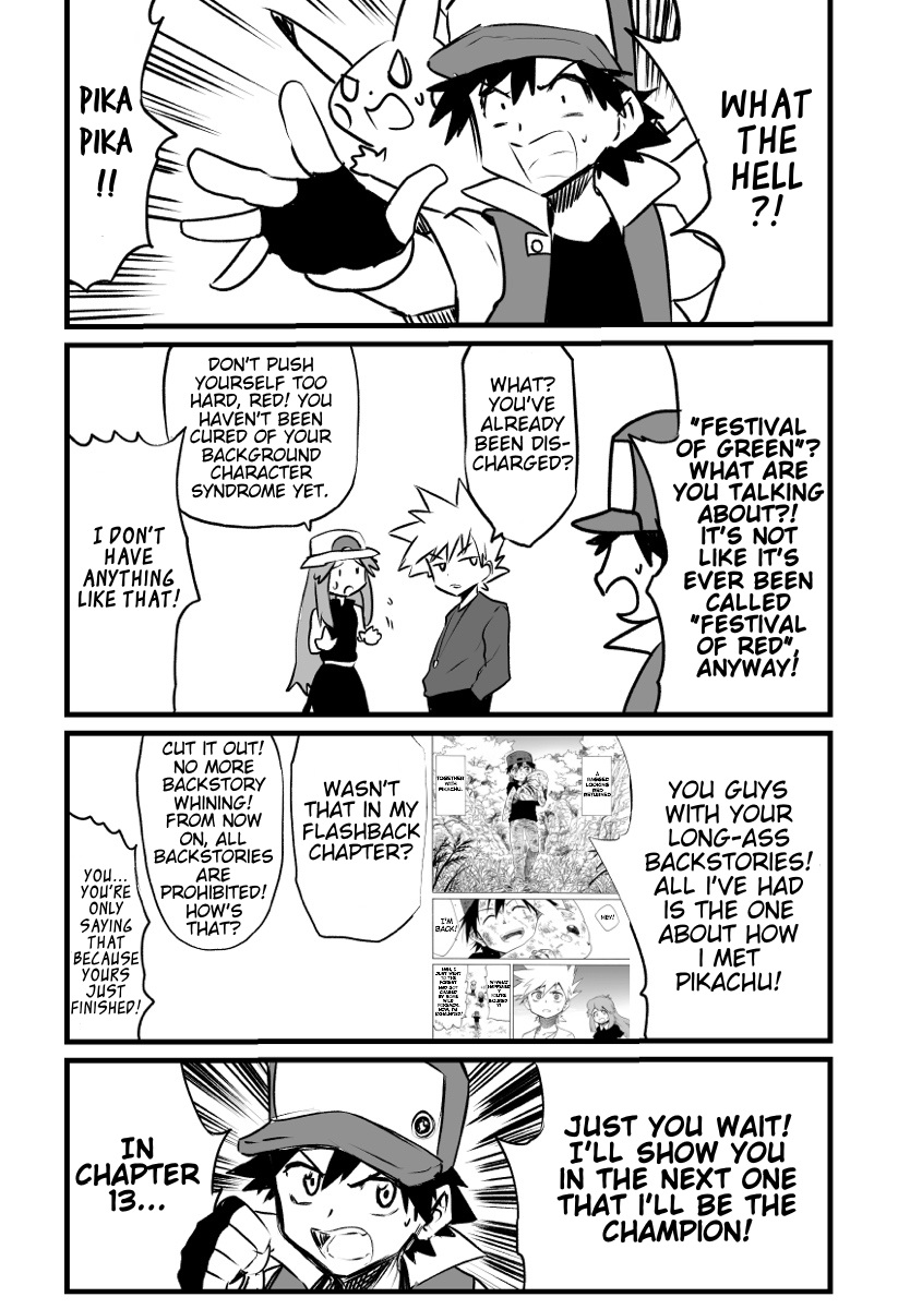 Pokemon - Festival Of Champions (Doujinshi) - Chapter 12: Because We Are...