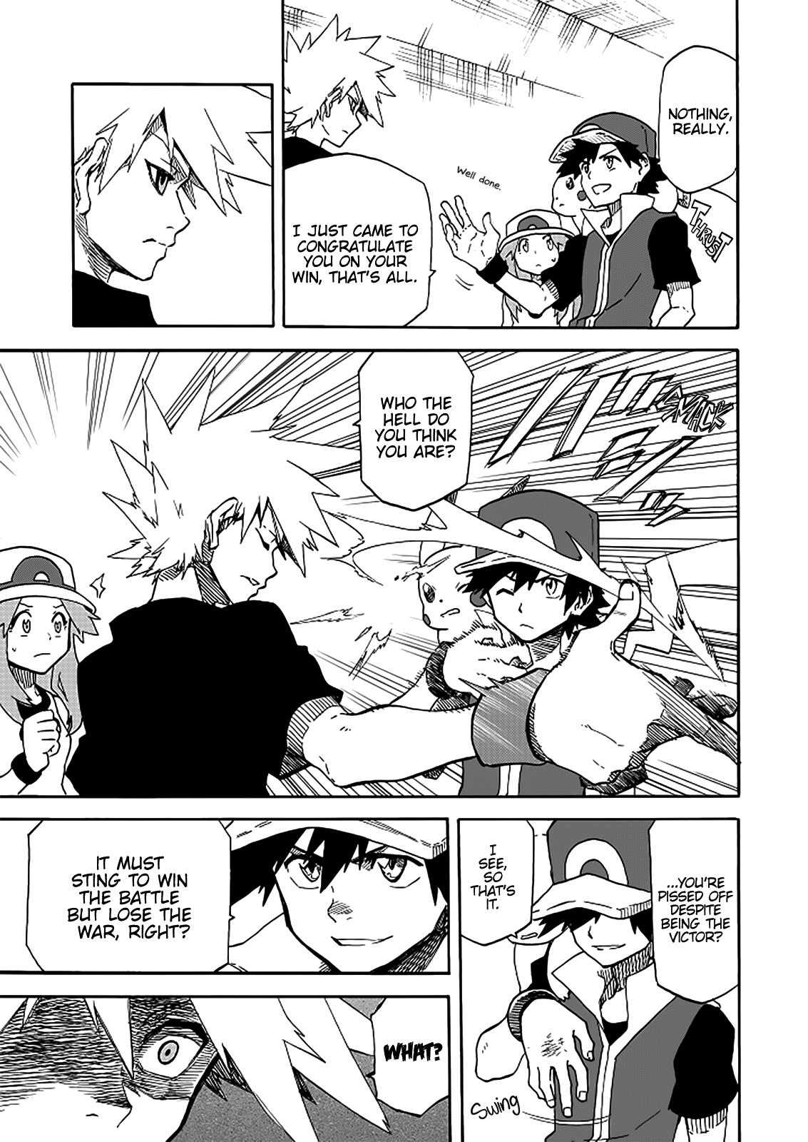 Pokemon - Festival Of Champions (Doujinshi) - Chapter 13: Blue's Battle