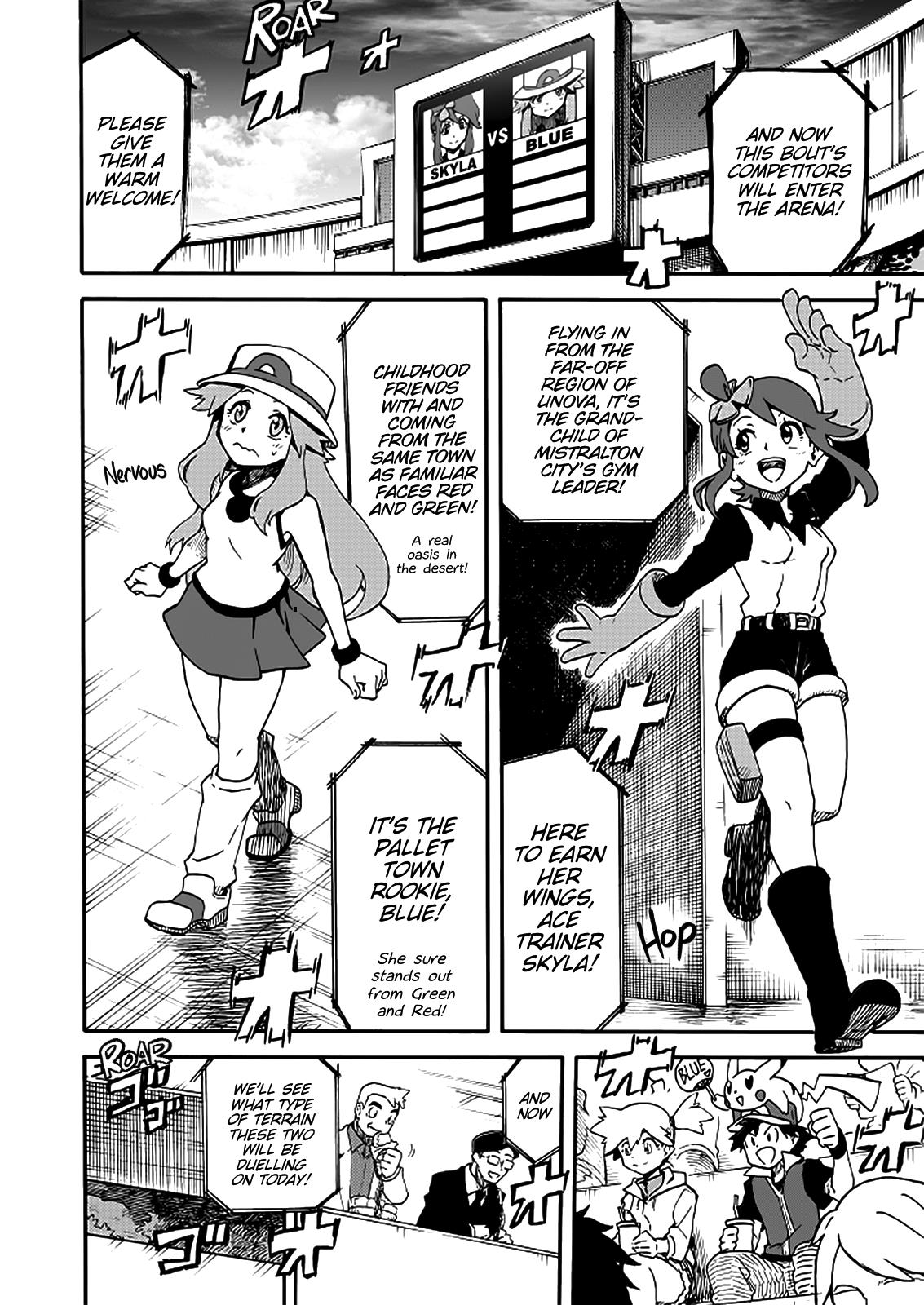 Pokemon - Festival Of Champions (Doujinshi) - Chapter 13: Blue's Battle