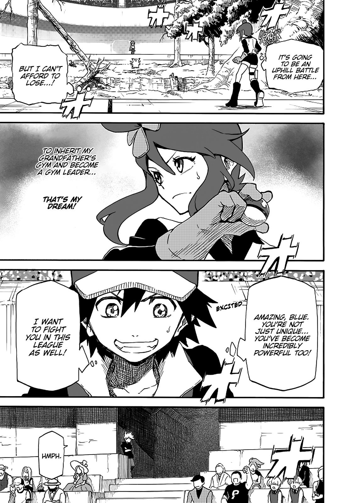 Pokemon - Festival Of Champions (Doujinshi) - Chapter 13: Blue's Battle