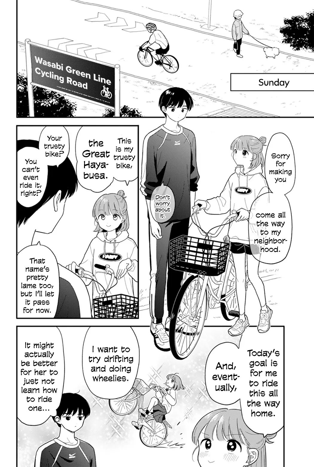 Journey Home After School - Chapter 29: Let's Ride A Bike