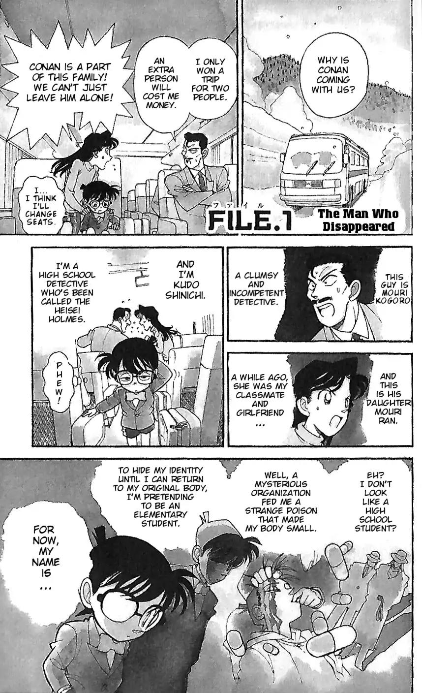 Detective Conan Tokubetsu-Hen - Chapter 1: The Man Who Disappeared