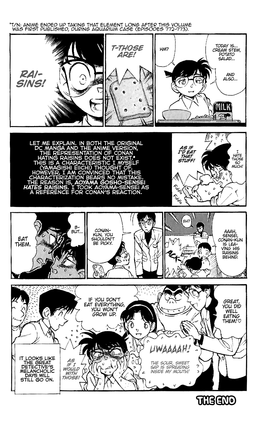 Detective Conan Tokubetsu-Hen - Chapter 17.5: The Great Detective's Melancholy