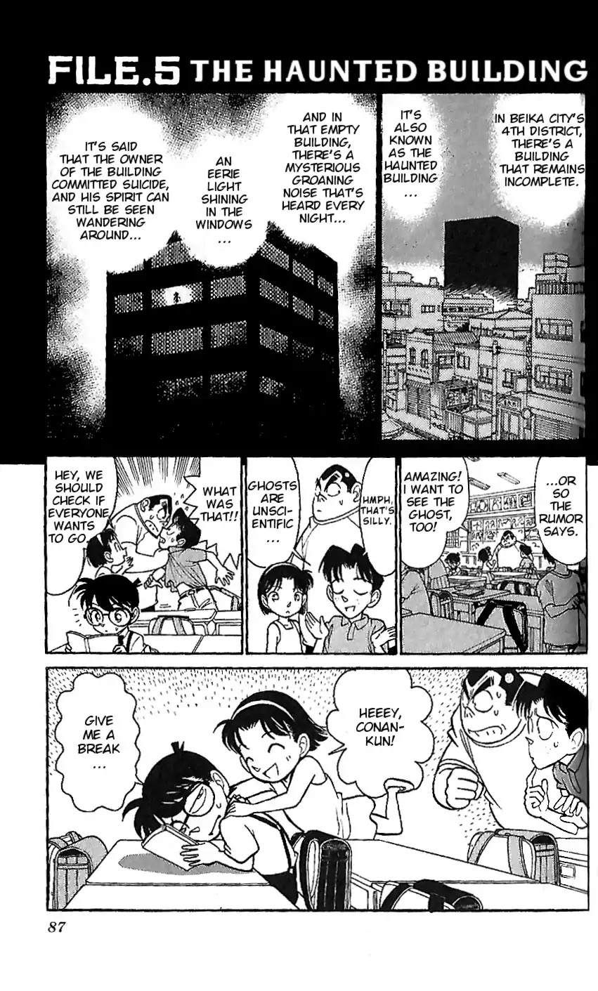 Detective Conan Tokubetsu-Hen - Chapter 5: The Haunted Building