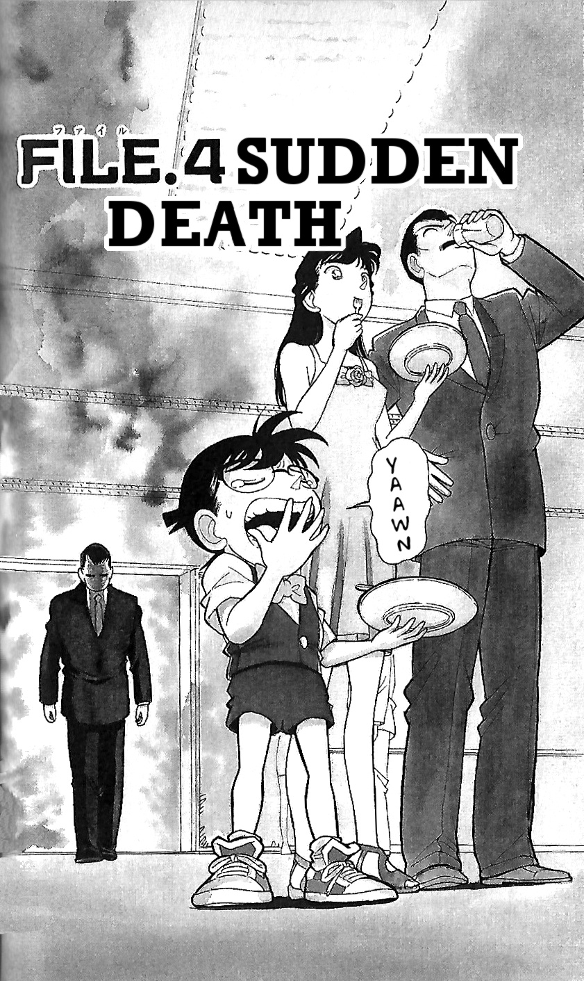 Detective Conan Tokubetsu-Hen - Chapter 4: Sudden Death