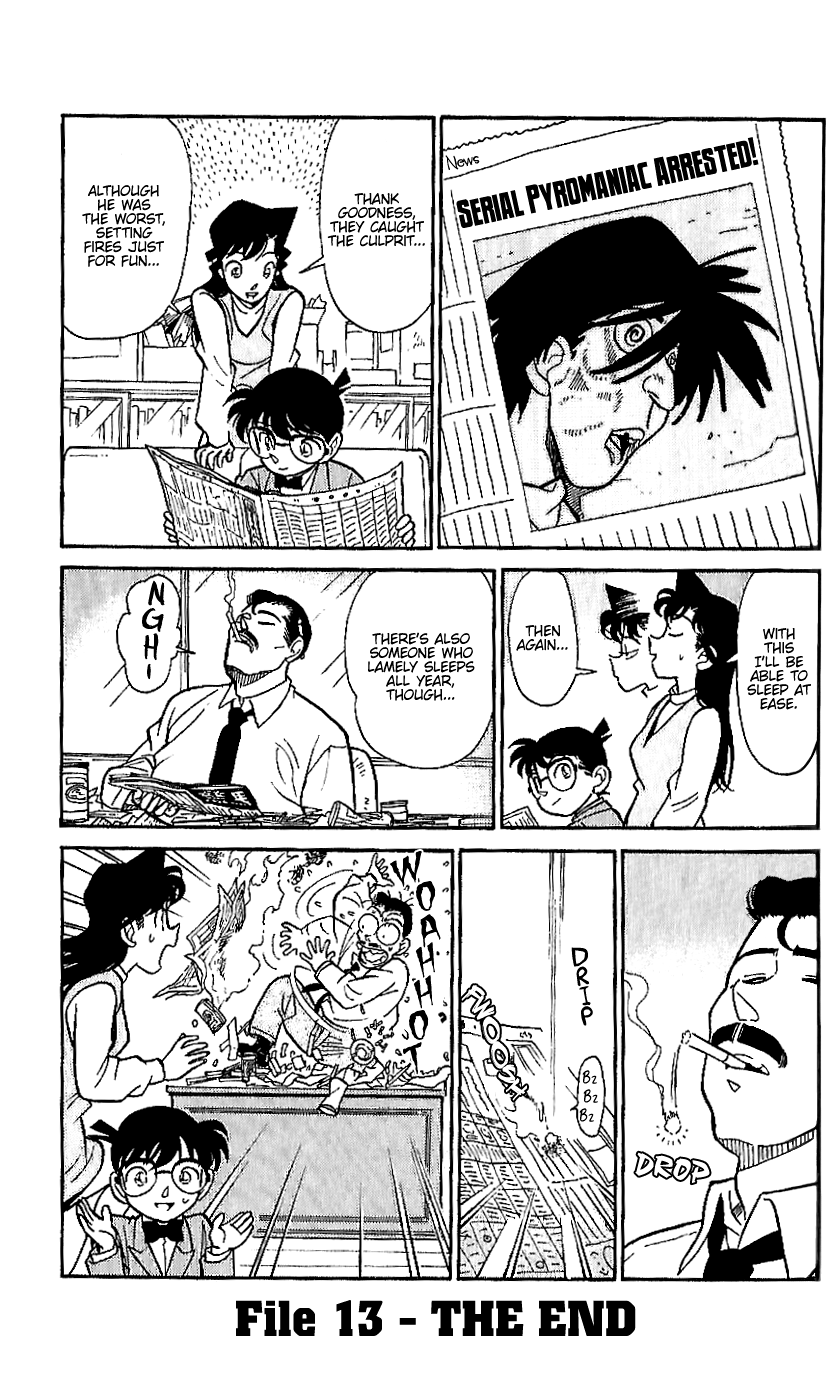 Detective Conan Tokubetsu-Hen - Chapter 13: Pyromaniac