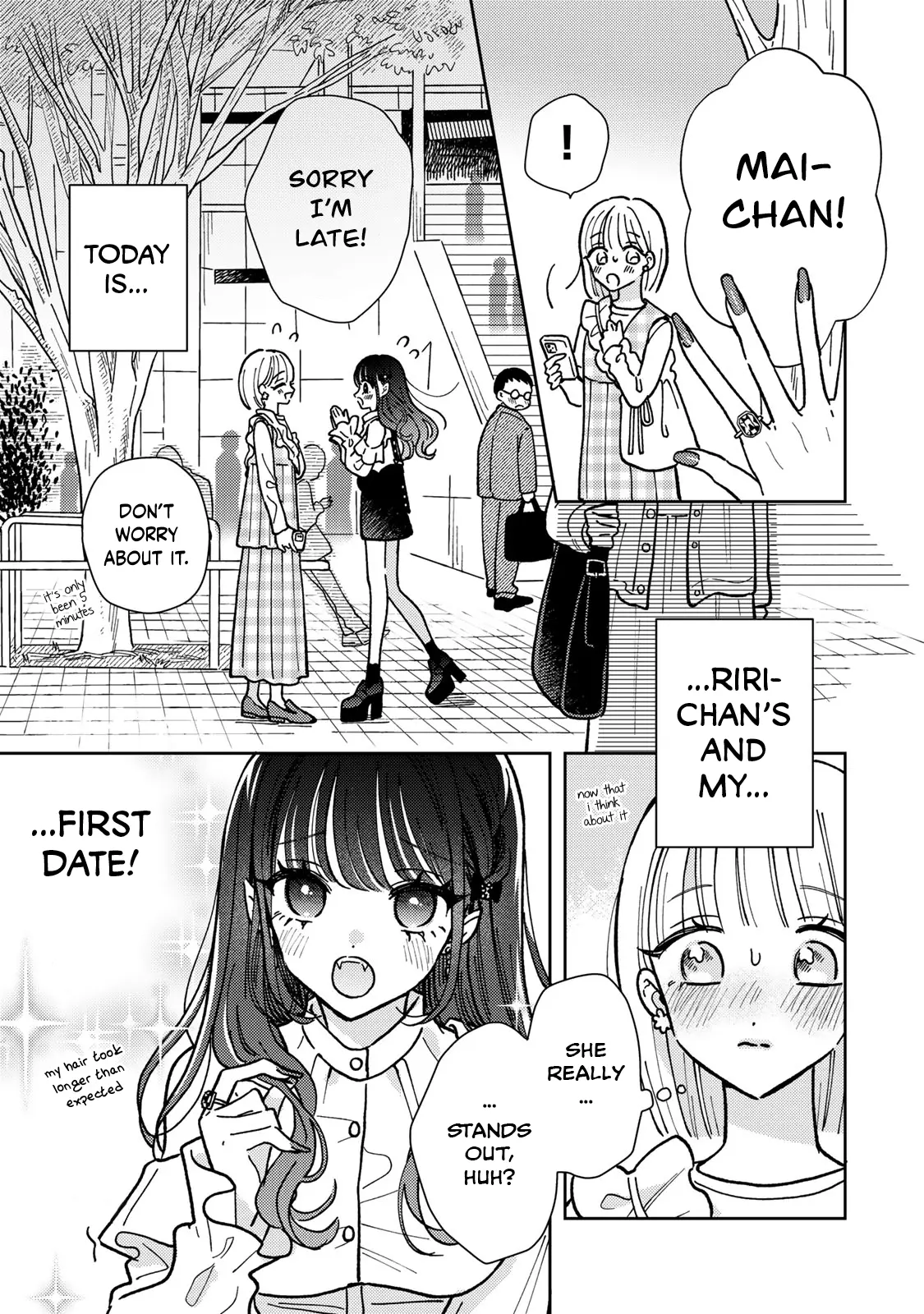 Akumade Amai Watashi No Kanojo - Vol.1 Chapter 2: First Date (Part 1)