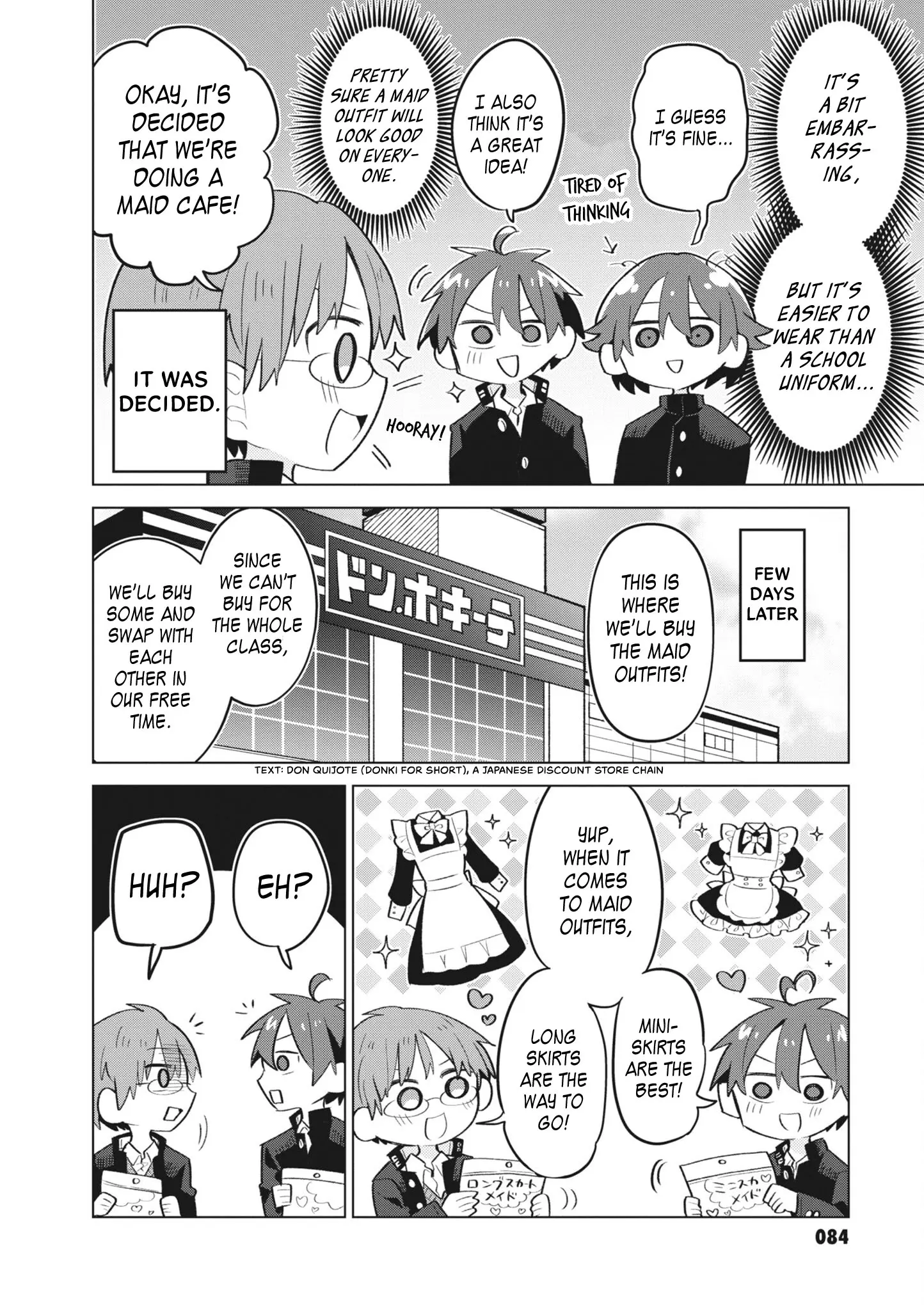 Puberty, An All Boys School!? And Nakano-Kun - Vol.2 Chapter 13: Welcome Back School Festival