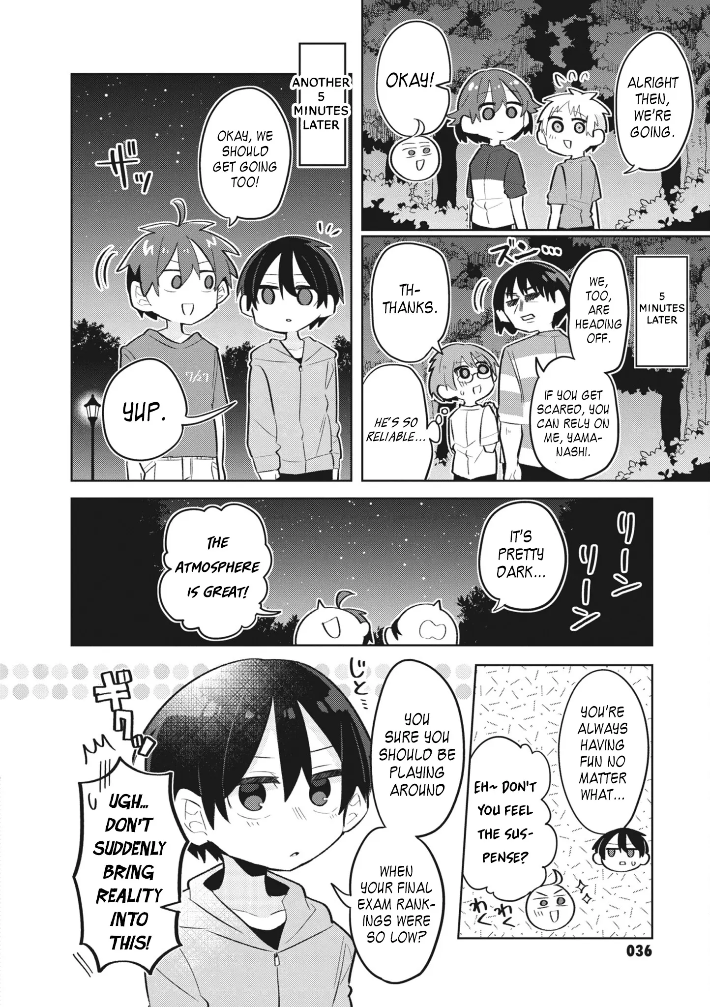 Puberty, An All Boys School!? And Nakano-Kun - Vol.2 Chapter 10: Suddenly Getting Closer!? A Test Of Courage