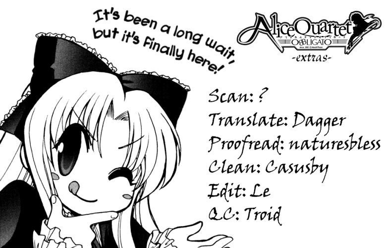 Alice Quartet Obbligato - Vol.1 Chapter 7.5