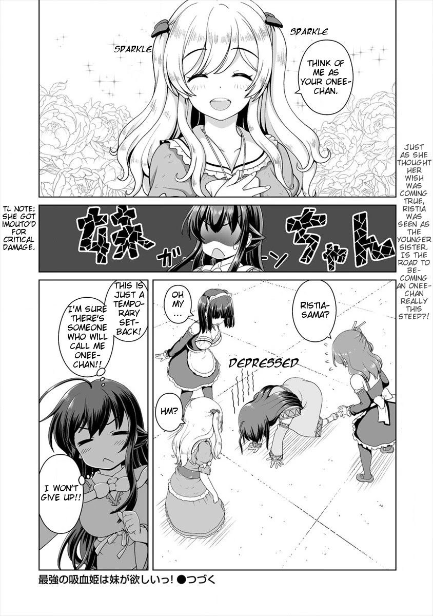 Saikyou No Kyuuketsuhime Wa Imouto Ga Hoshii!! - Chapter 8