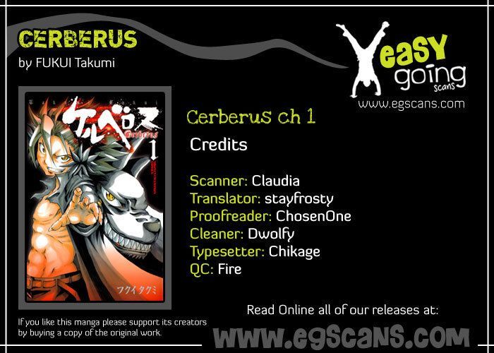 Cerberus - Vol.1 Chapter 1 : The Eternal Opening