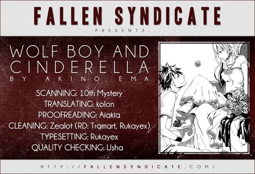 Wolf Boy And Cinderella - Chapter 0