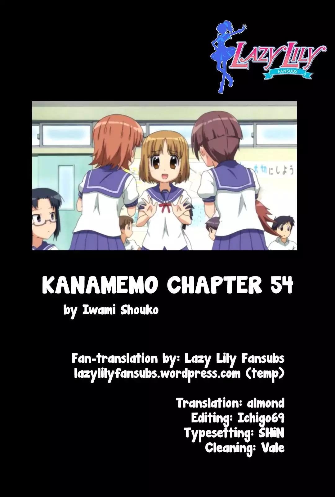 Kanamemo - Chapter 54