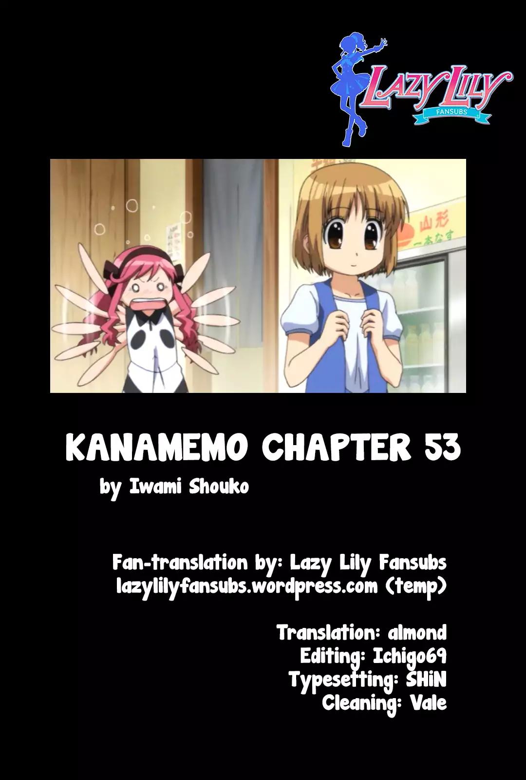 Kanamemo - Chapter 53