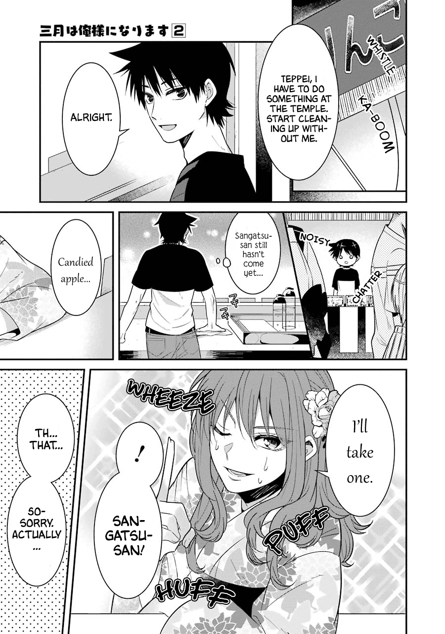 Sangatsu Wa Ore-Sama Ni Narimasu - Chapter 15: Fireworks Display (Part Two)