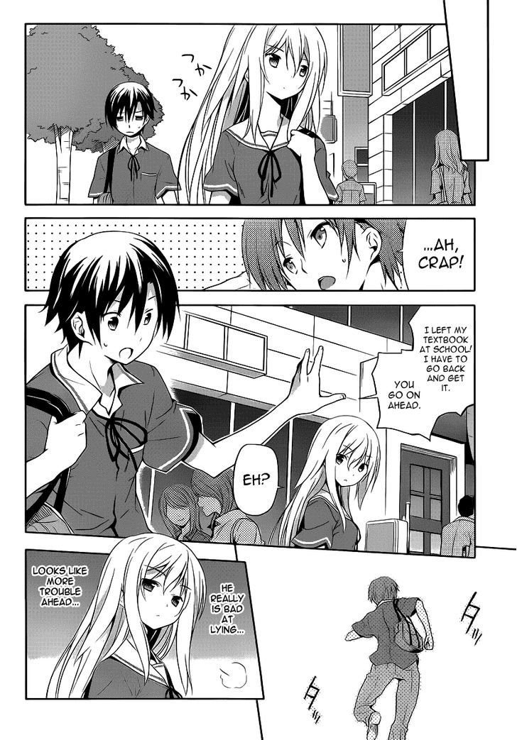 Ore No Kanojo To Osananajimi Ga Shuraba Sugiru + H - Vol.1 Chapter 1 : Girlfriend Who Lies