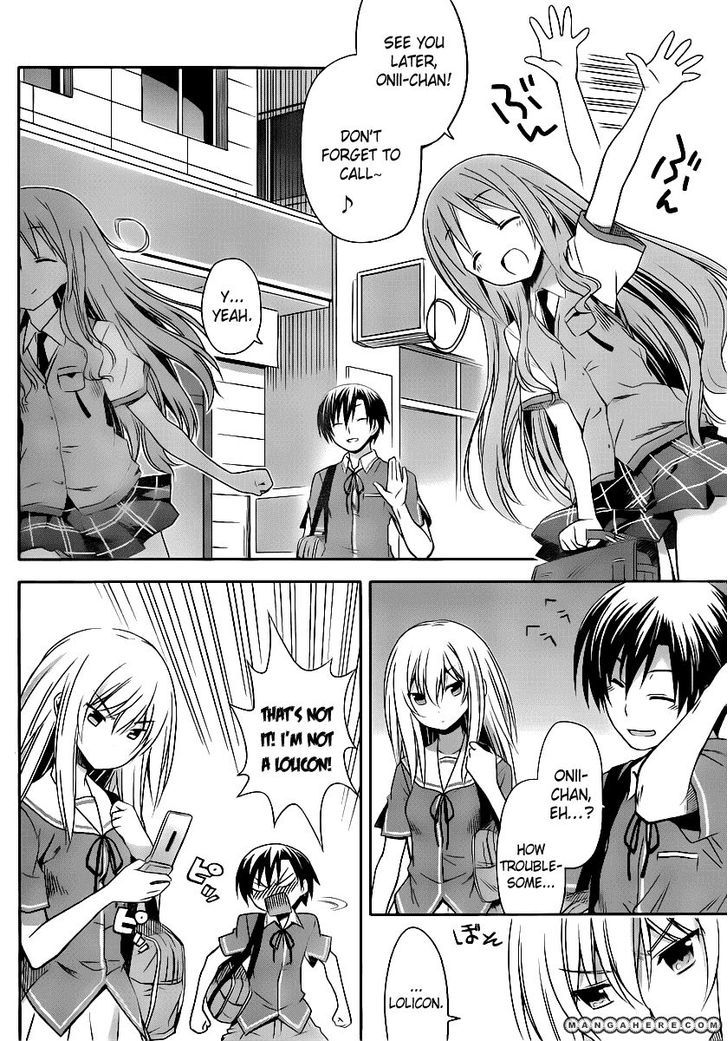 Ore No Kanojo To Osananajimi Ga Shuraba Sugiru + H - Vol.1 Chapter 2 : A Third Girl Appears!!