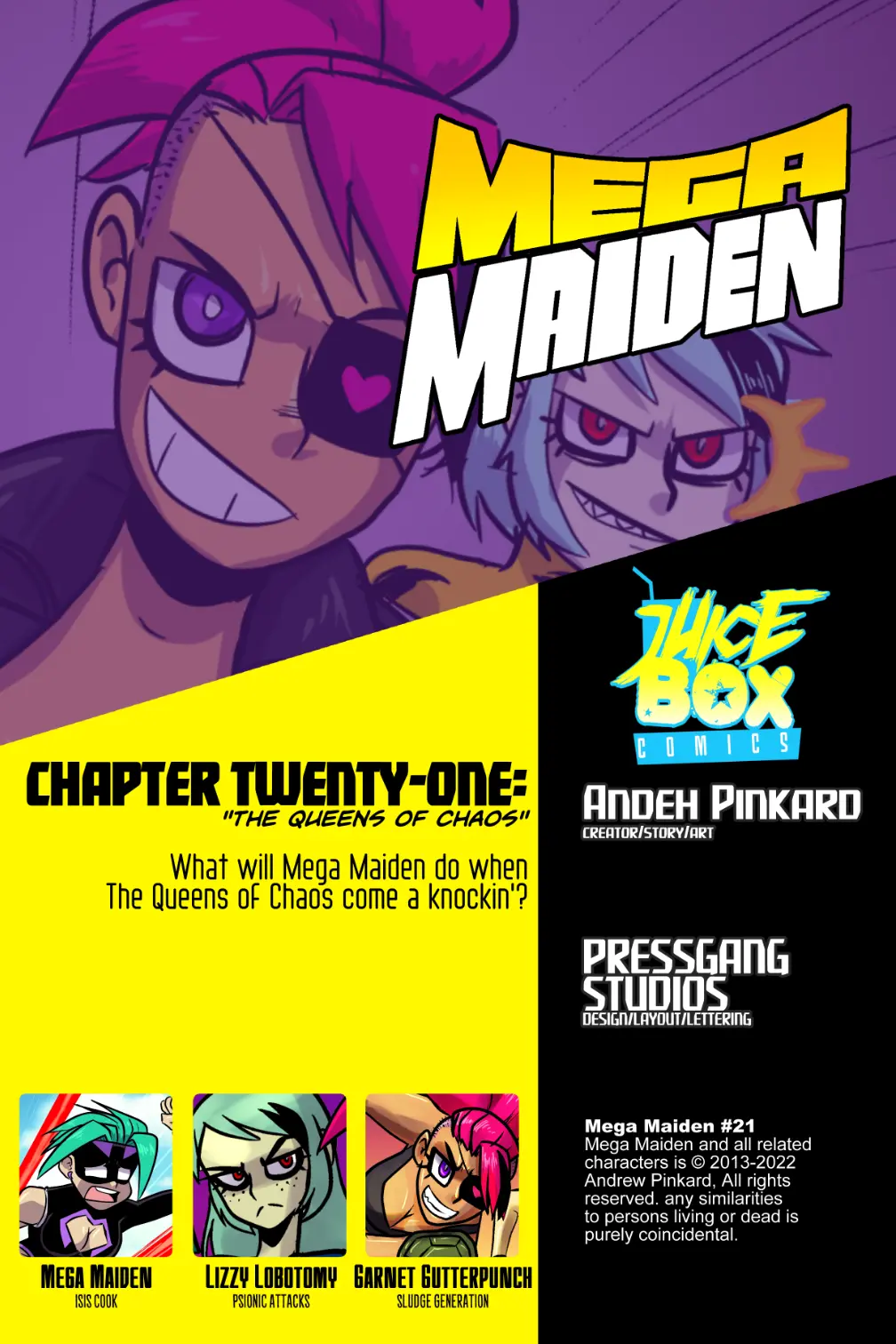 Mega Maiden - Vol.5 Chapter 21: The Queens Of Chaos