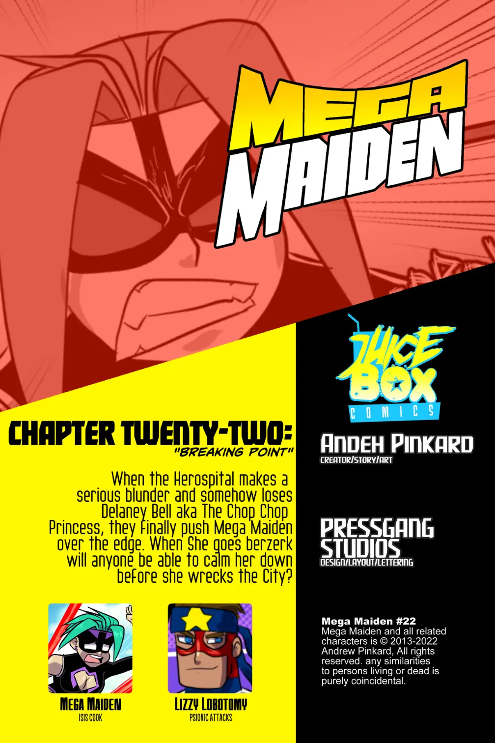 Mega Maiden - Vol.5 Chapter 22: Breaking Point