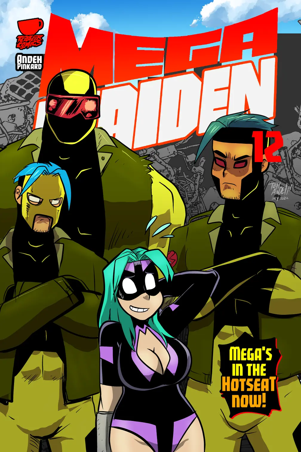 Mega Maiden - Vol.3 Chapter 12: Here Come The Street Cleaners