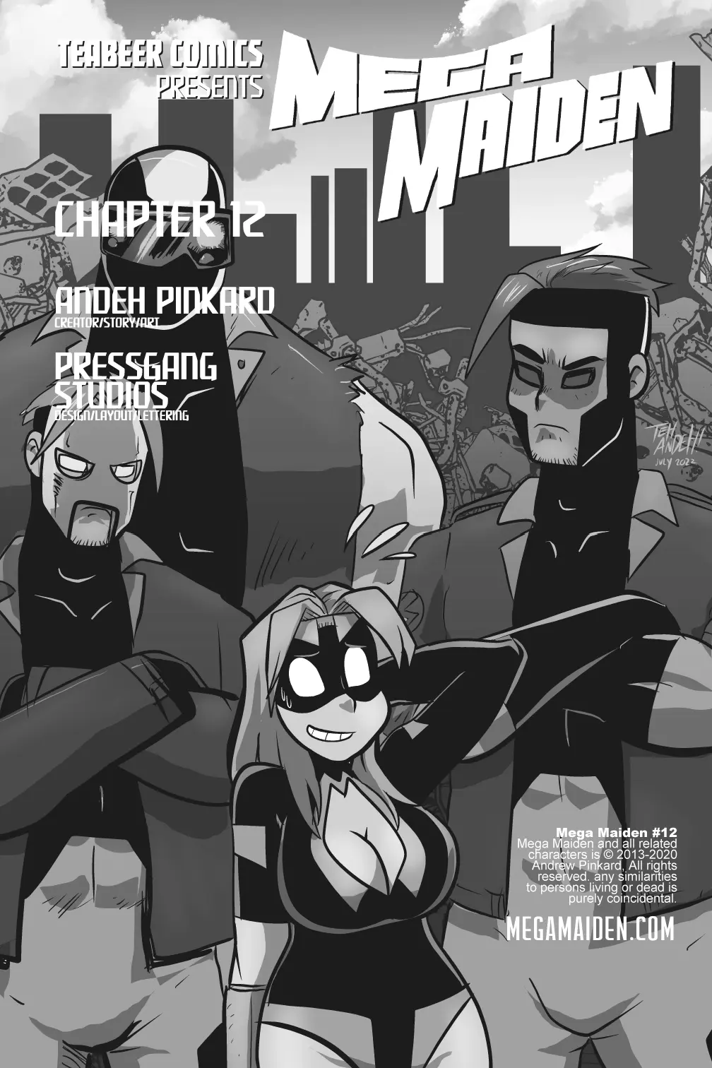 Mega Maiden - Vol.3 Chapter 12: Here Come The Street Cleaners