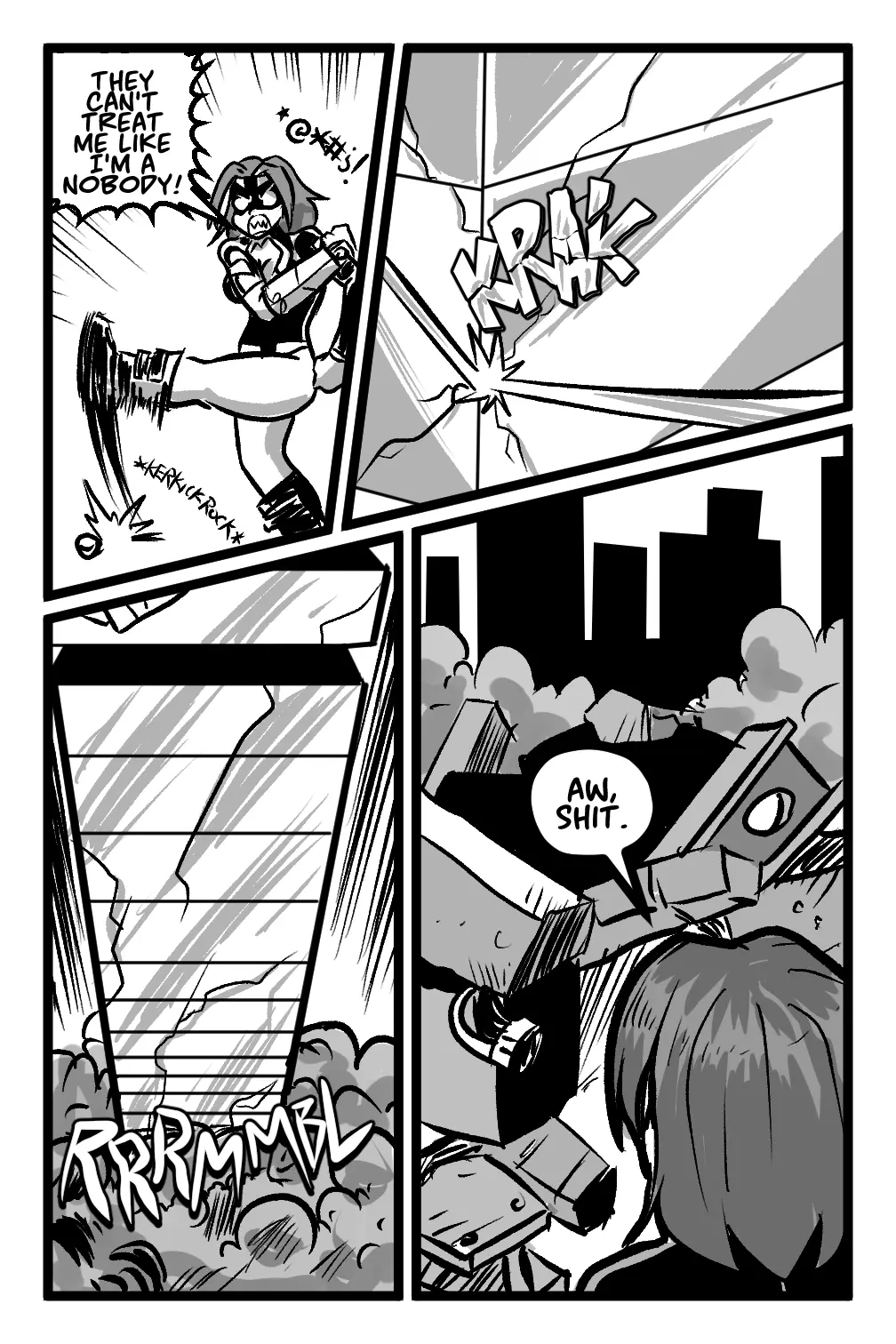 Mega Maiden - Vol.3 Chapter 12: Here Come The Street Cleaners