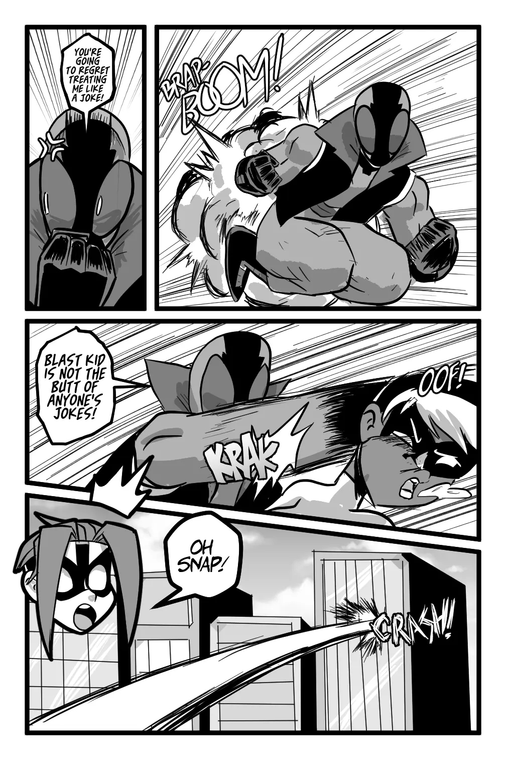 Mega Maiden - Vol.4 Chapter 18: Blasted Turbo Revvin’ Young Punk!