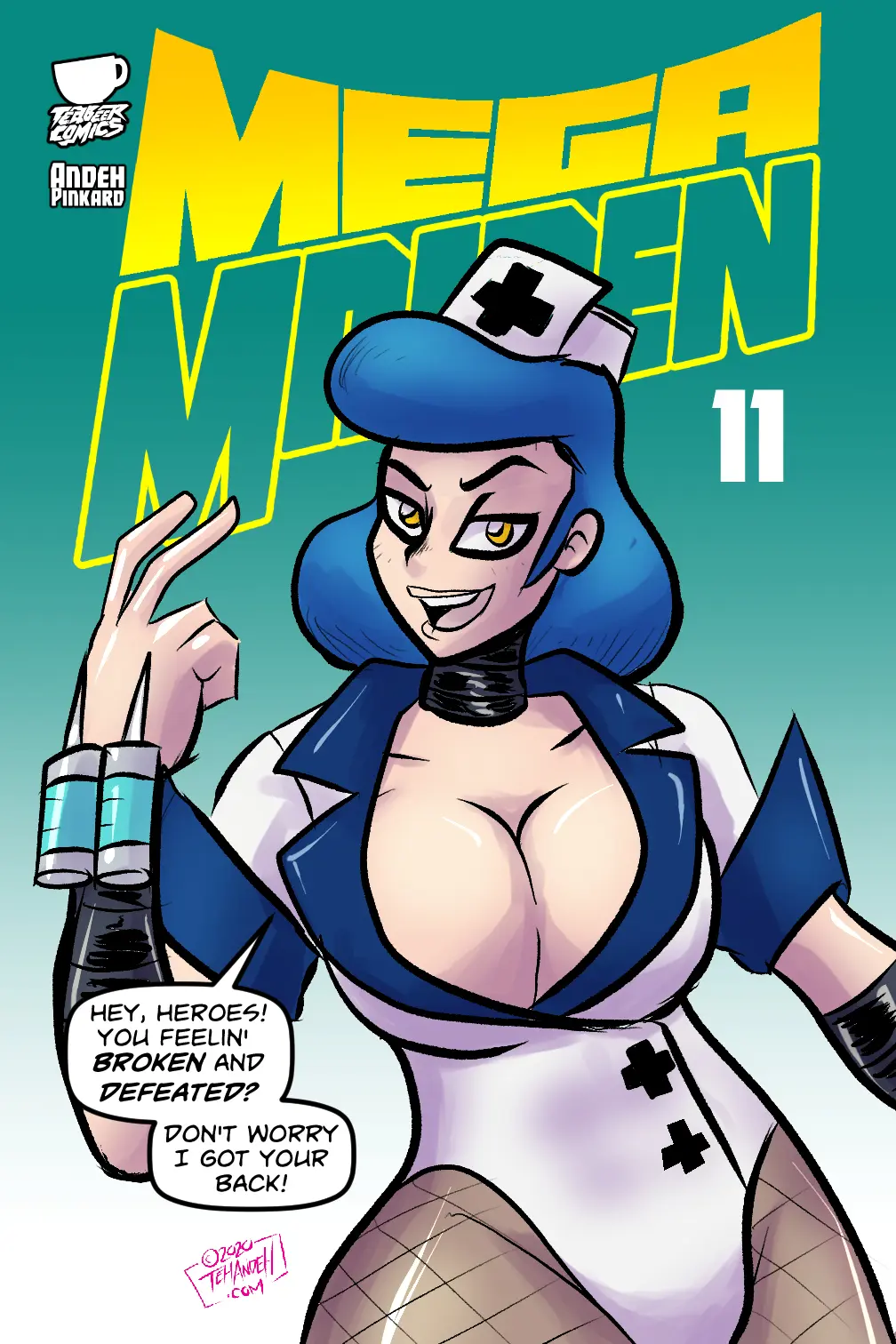 Mega Maiden - Vol.3 Chapter 11: Back-Up Support For Supers…?!