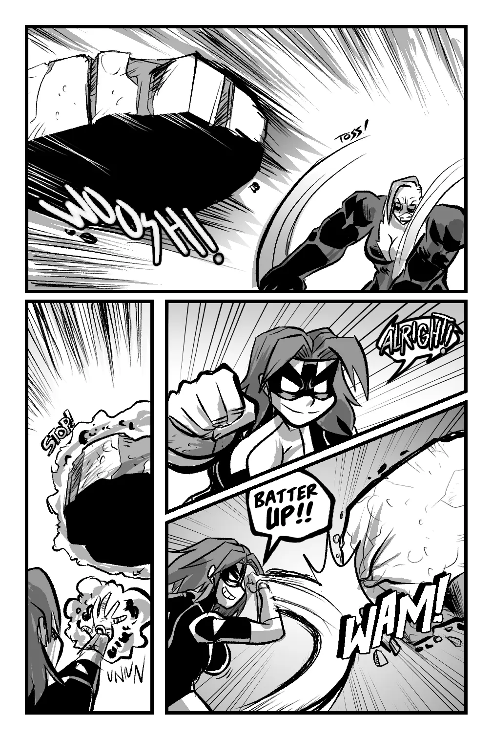 Mega Maiden - Vol.3 Chapter 11: Back-Up Support For Supers…?!