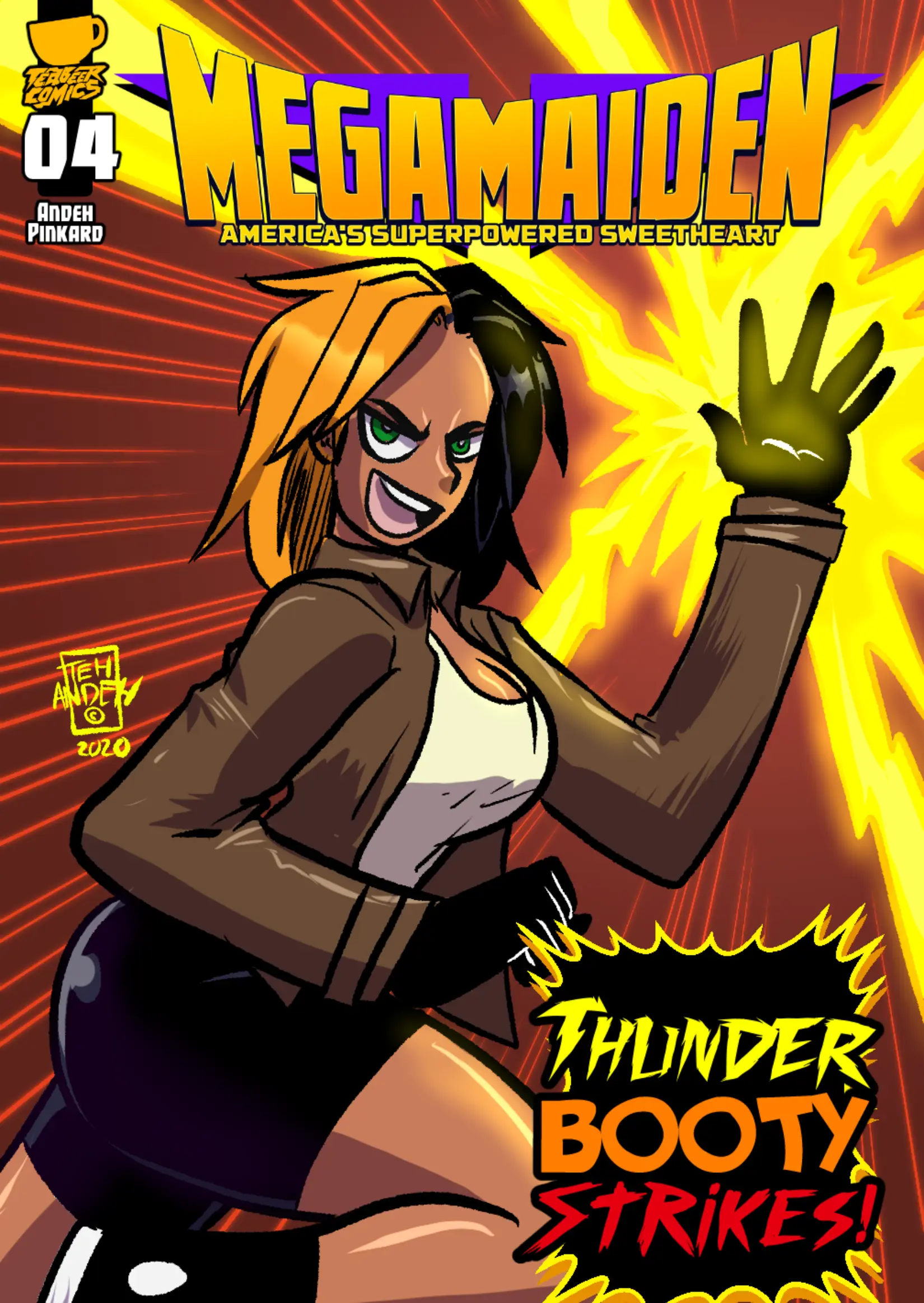 Mega Maiden - Vol.1 Chapter 4: Thunder Booty Strikes!