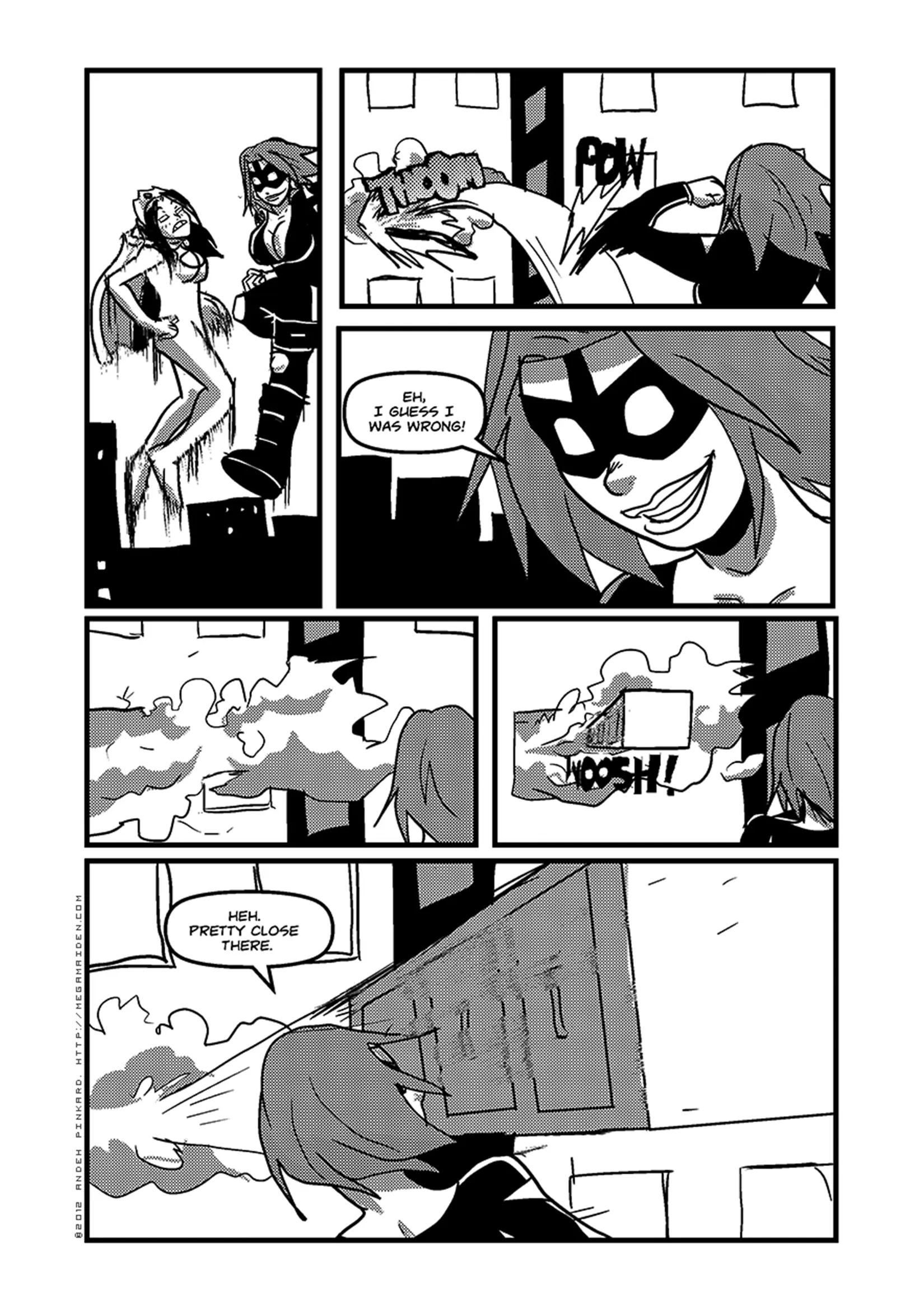 Mega Maiden - Vol.1 Chapter 4: Thunder Booty Strikes!