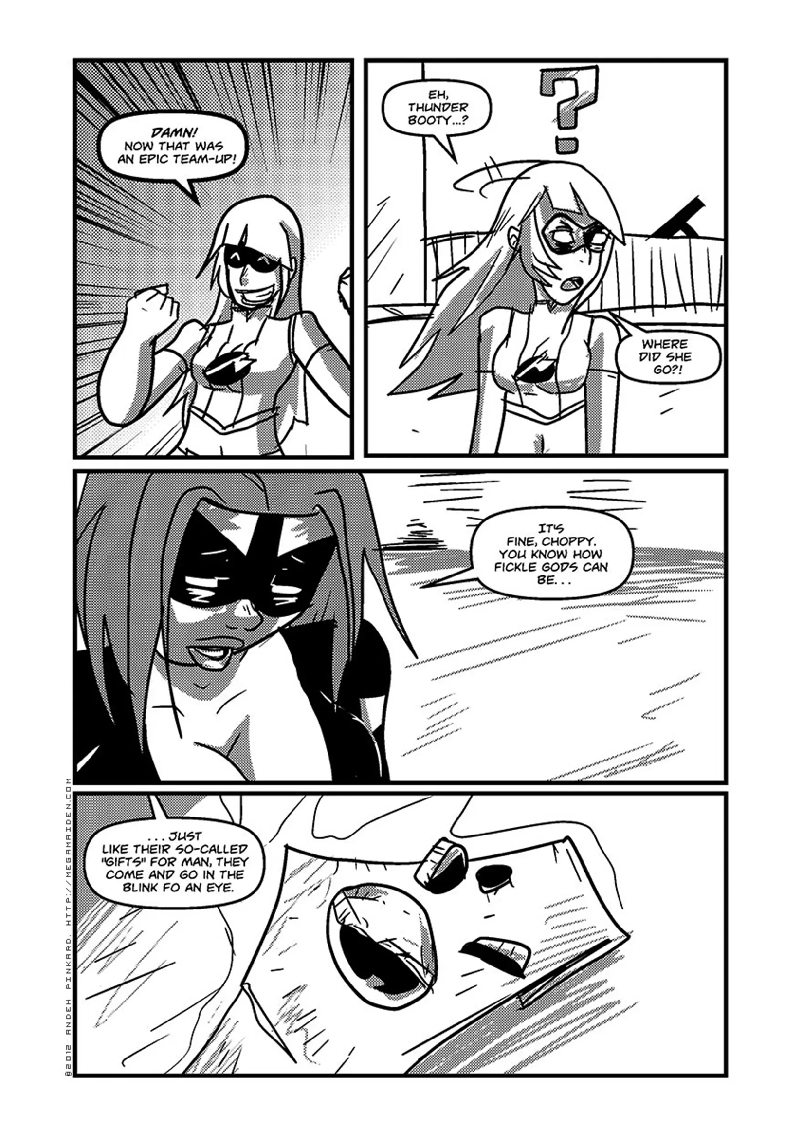 Mega Maiden - Vol.1 Chapter 4: Thunder Booty Strikes!