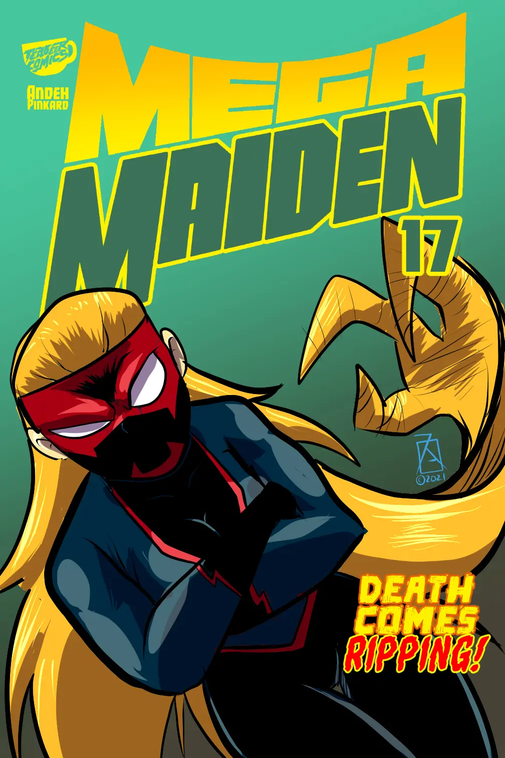 Mega Maiden - Vol.4 Chapter 17: Death Comes Ripping!