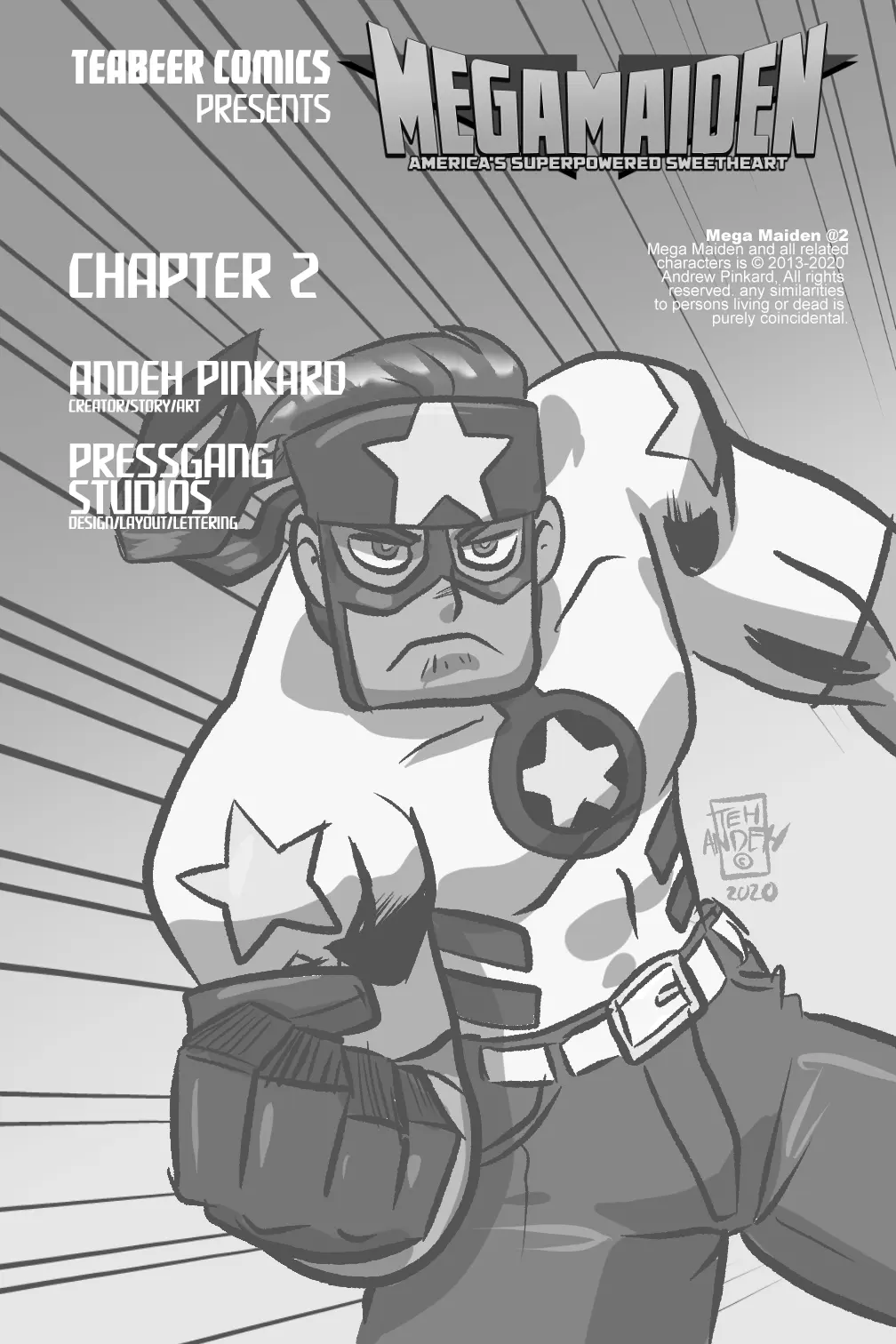 Mega Maiden - Vol.1 Chapter 2: Introducing: The American Riot!