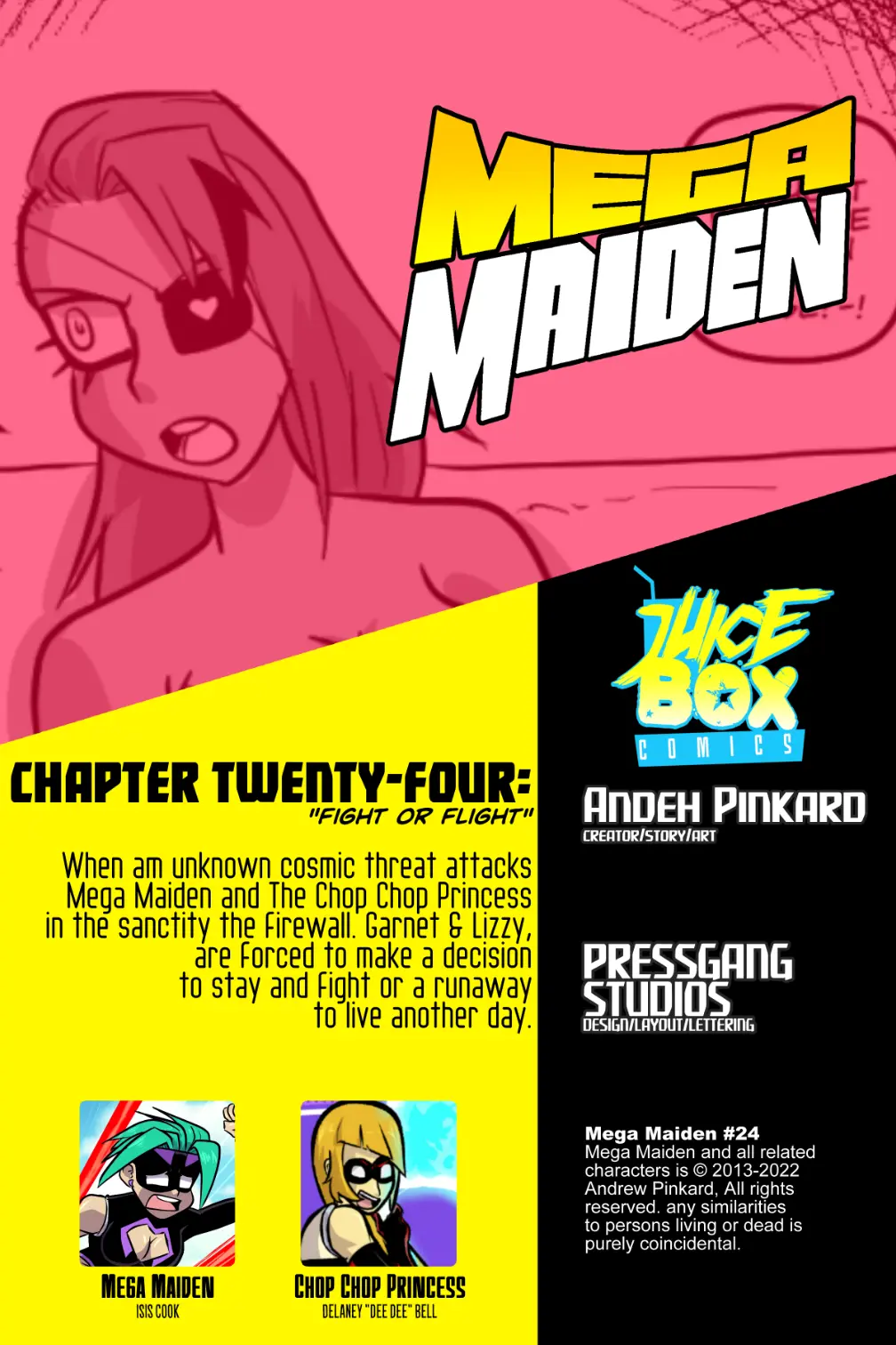 Mega Maiden - Vol.5 Chapter 24: Fight Or Flight