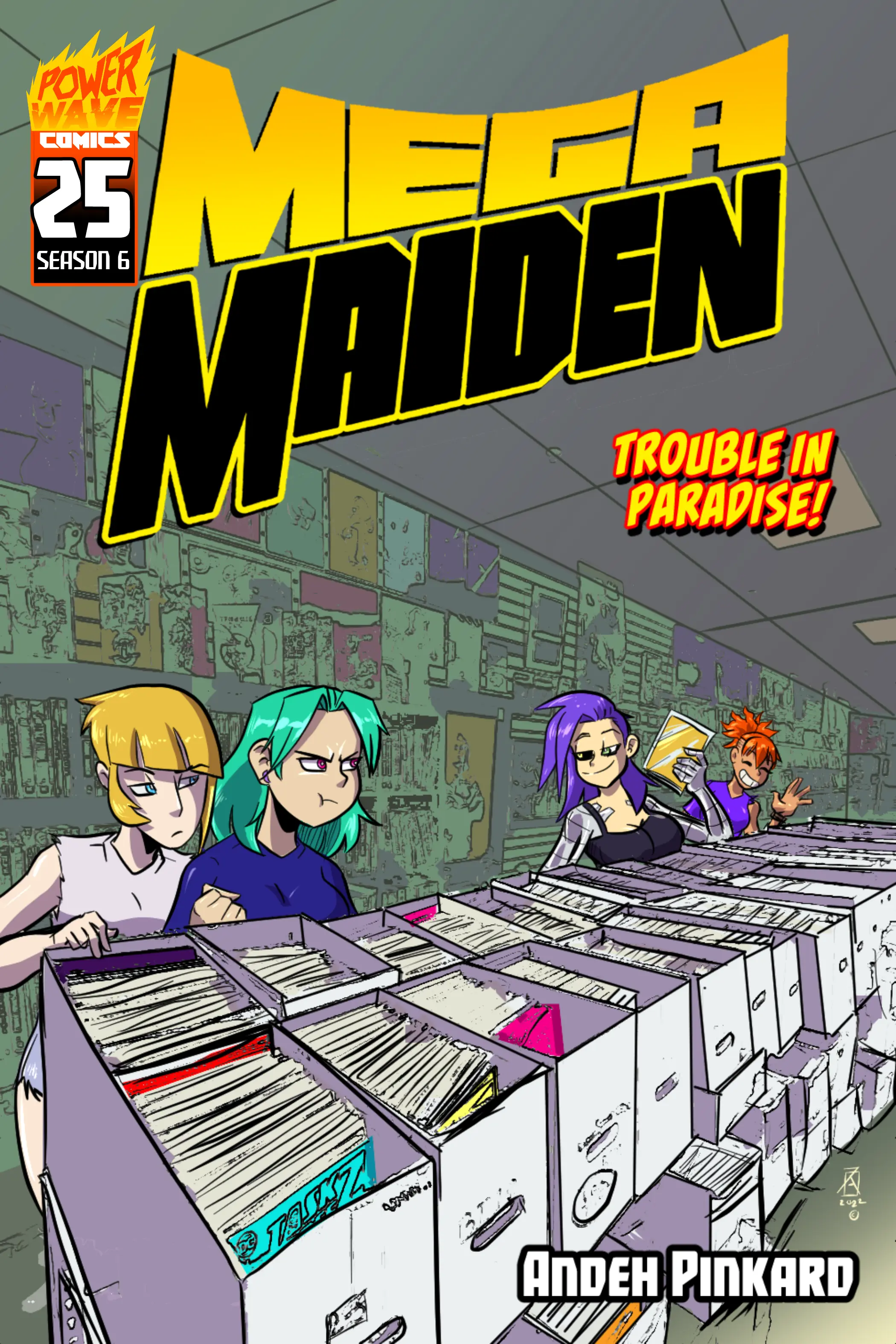 Mega Maiden - Vol.6 Chapter 25: Geek Out, Freak Out