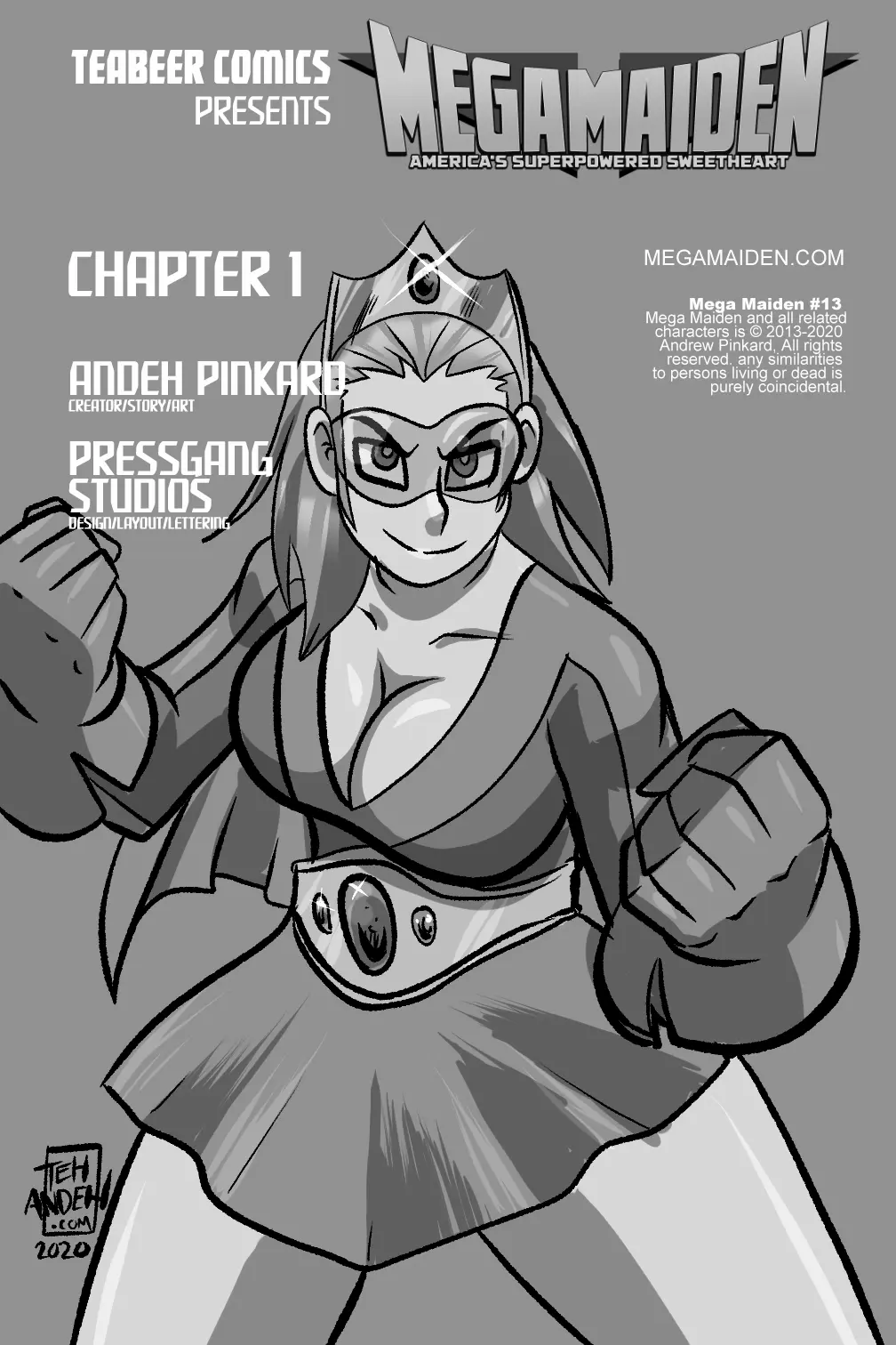 Mega Maiden - Vol.1 Chapter 1: The Mega And Choppy Show