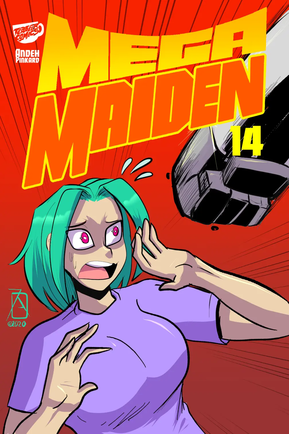 Mega Maiden - Vol.3 Chapter 14: Under Attack!-?!