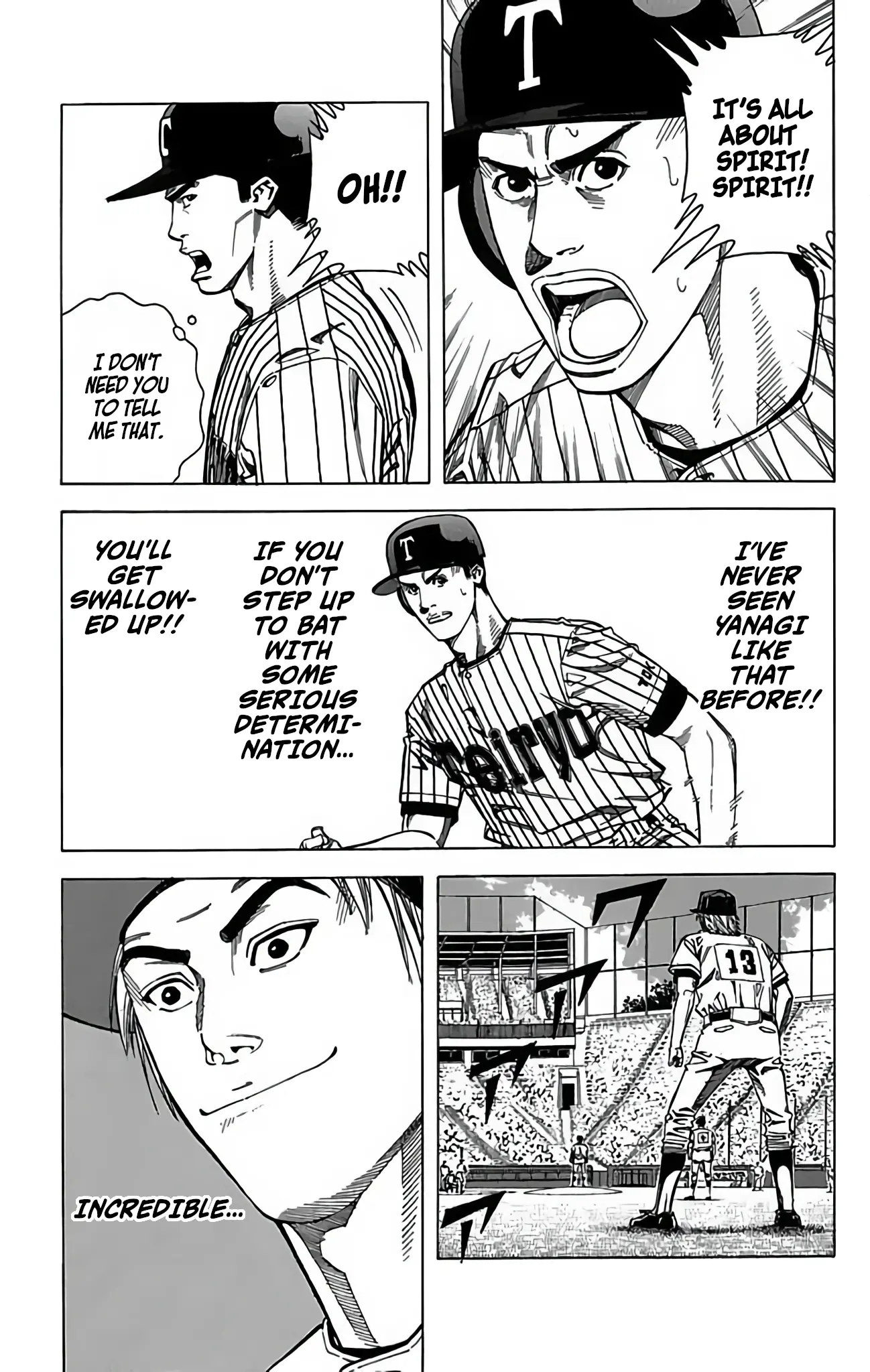 Go And Go - Vol.14 Chapter 69: Yanagi's Powerful Pitching!