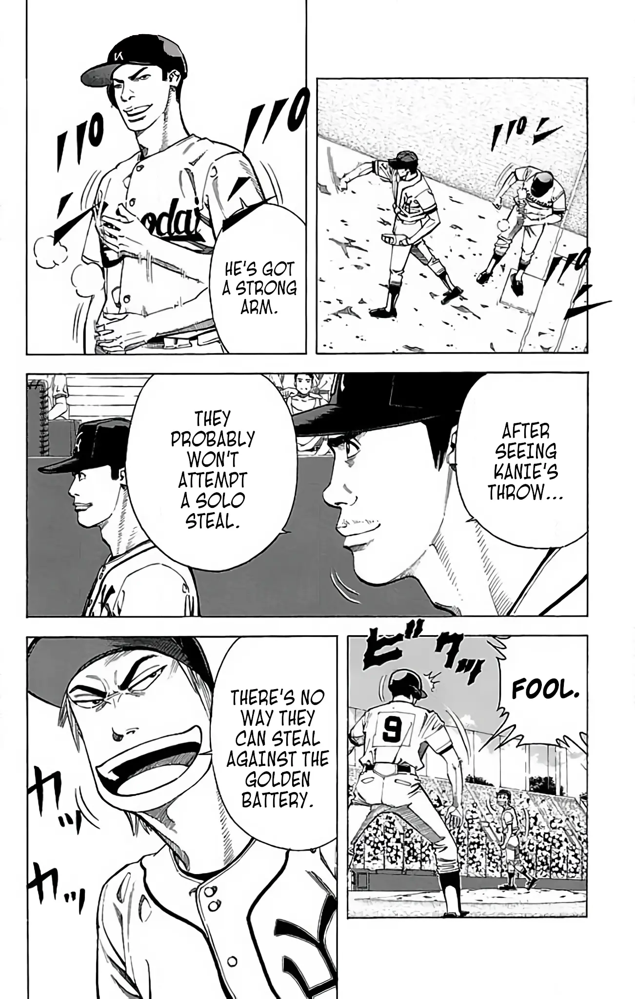 Go And Go - Vol.12 Chapter 56: Muroi's Baseball!