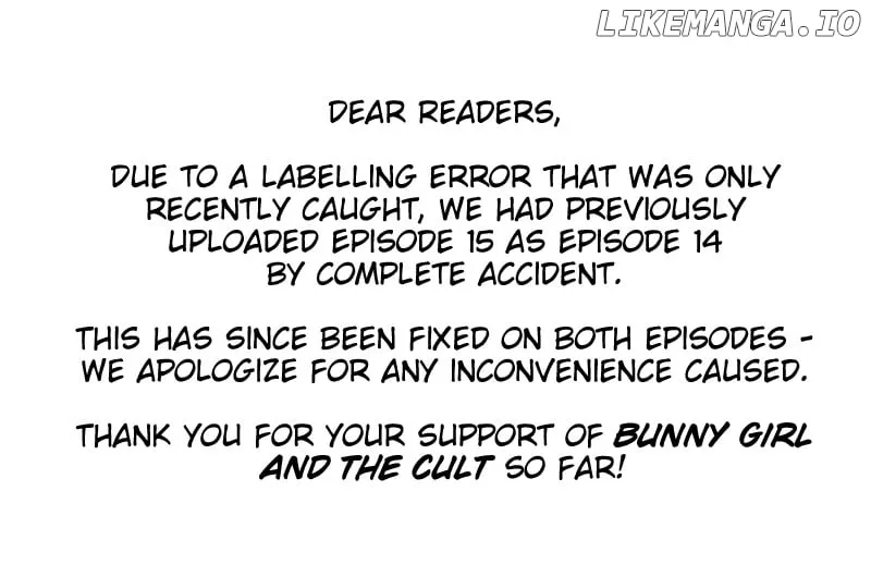 Bunny Girl And The Cult - Chapter 42