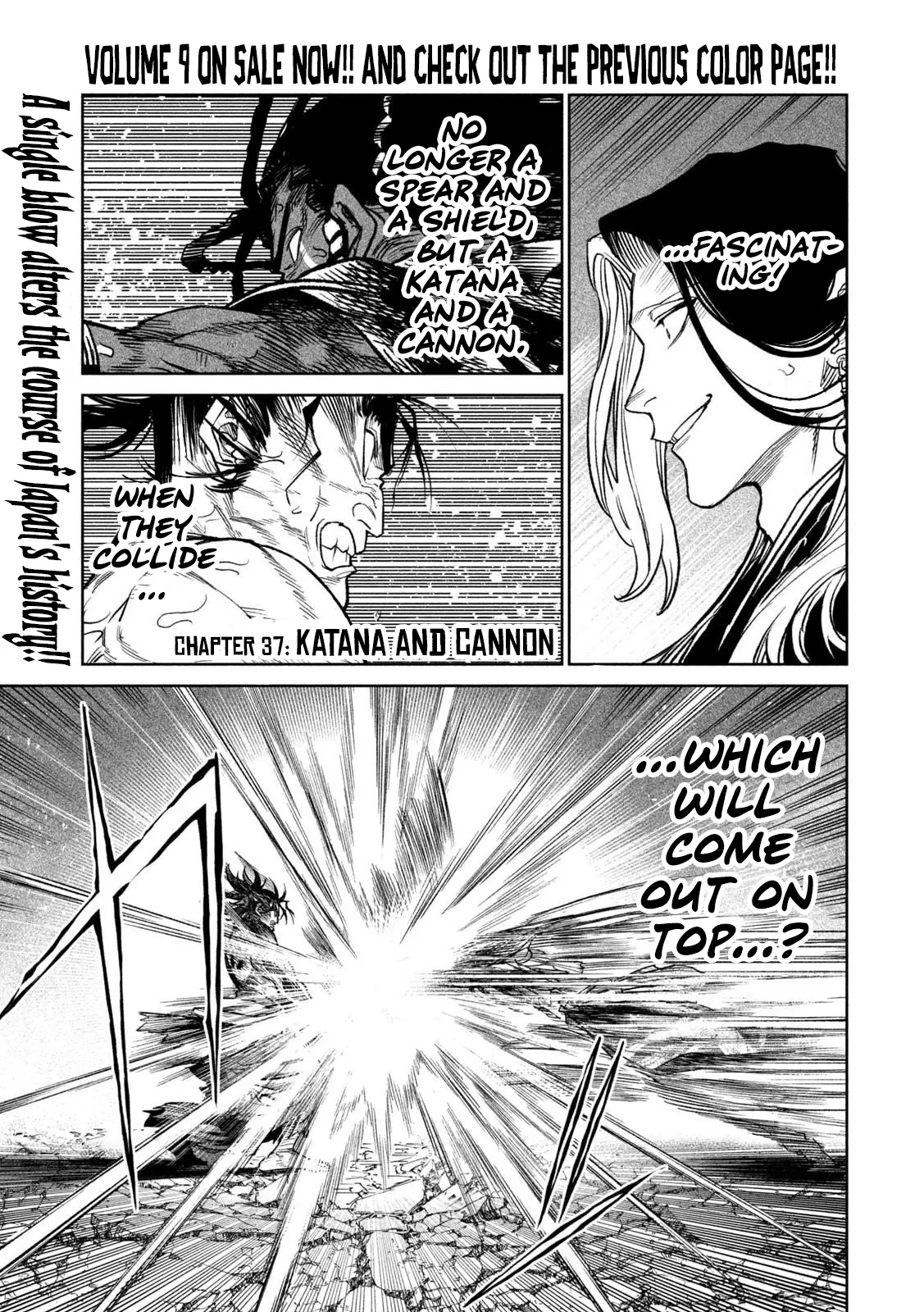 Tenkaichi - Nihon Saikyou Bugeisha Ketteisen - Chapter 37: Katana And Cannon