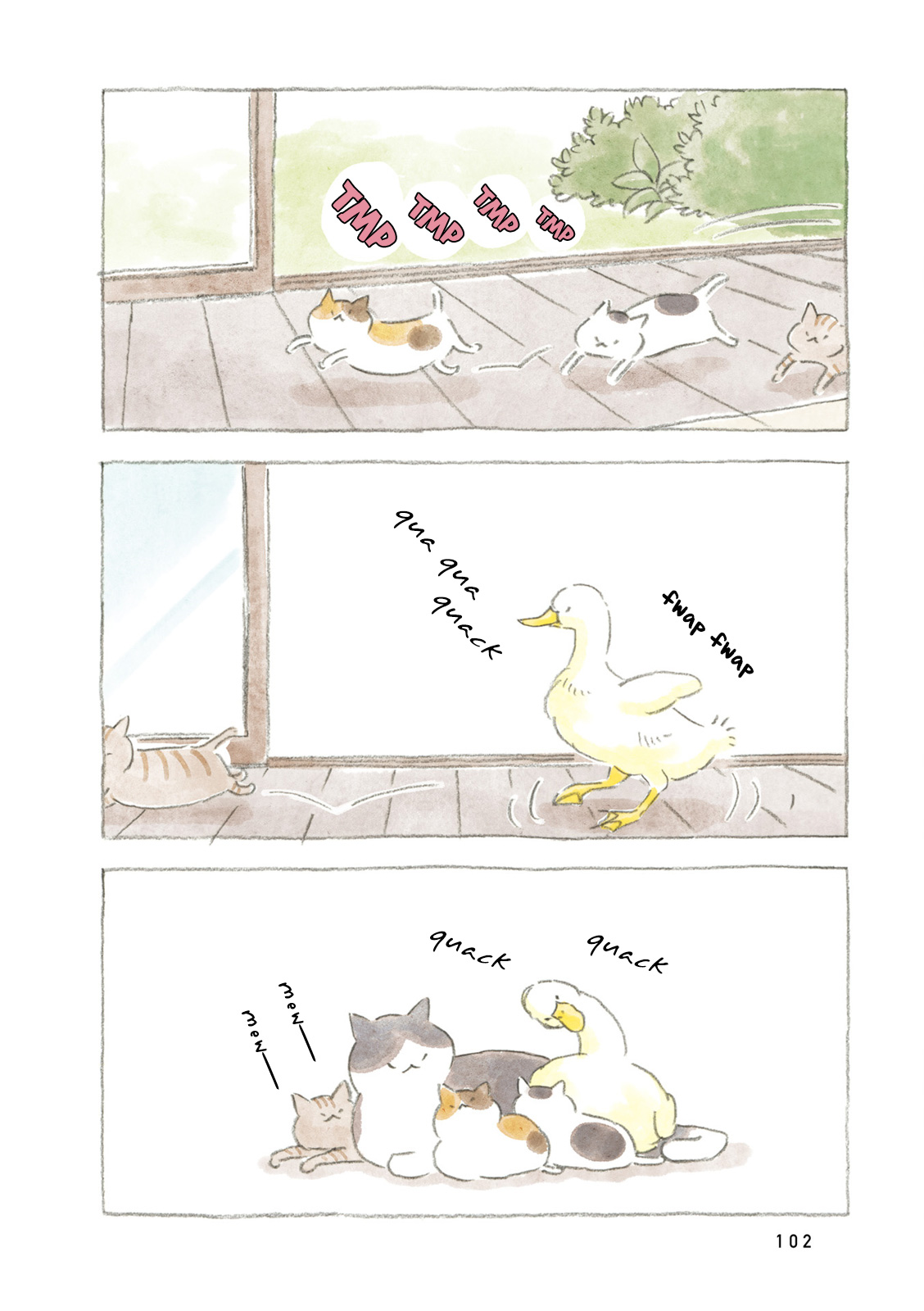 Little Ken And A Cat. Sometimes A Duck - Vol.1 Chapter 12: Yellow S House