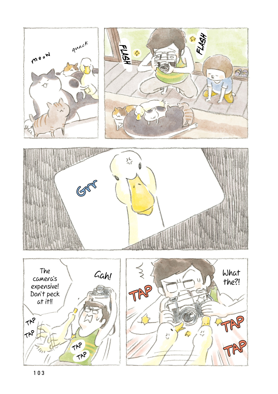 Little Ken And A Cat. Sometimes A Duck - Vol.1 Chapter 12: Yellow S House