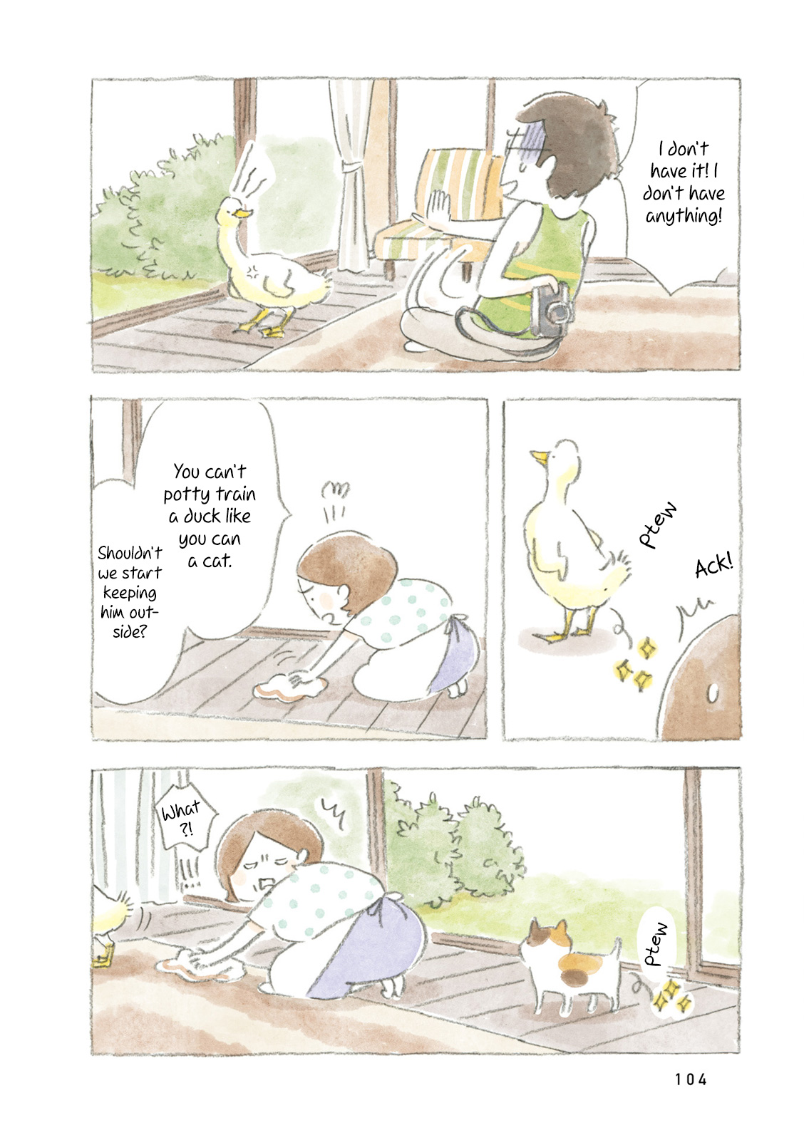 Little Ken And A Cat. Sometimes A Duck - Vol.1 Chapter 12: Yellow S House