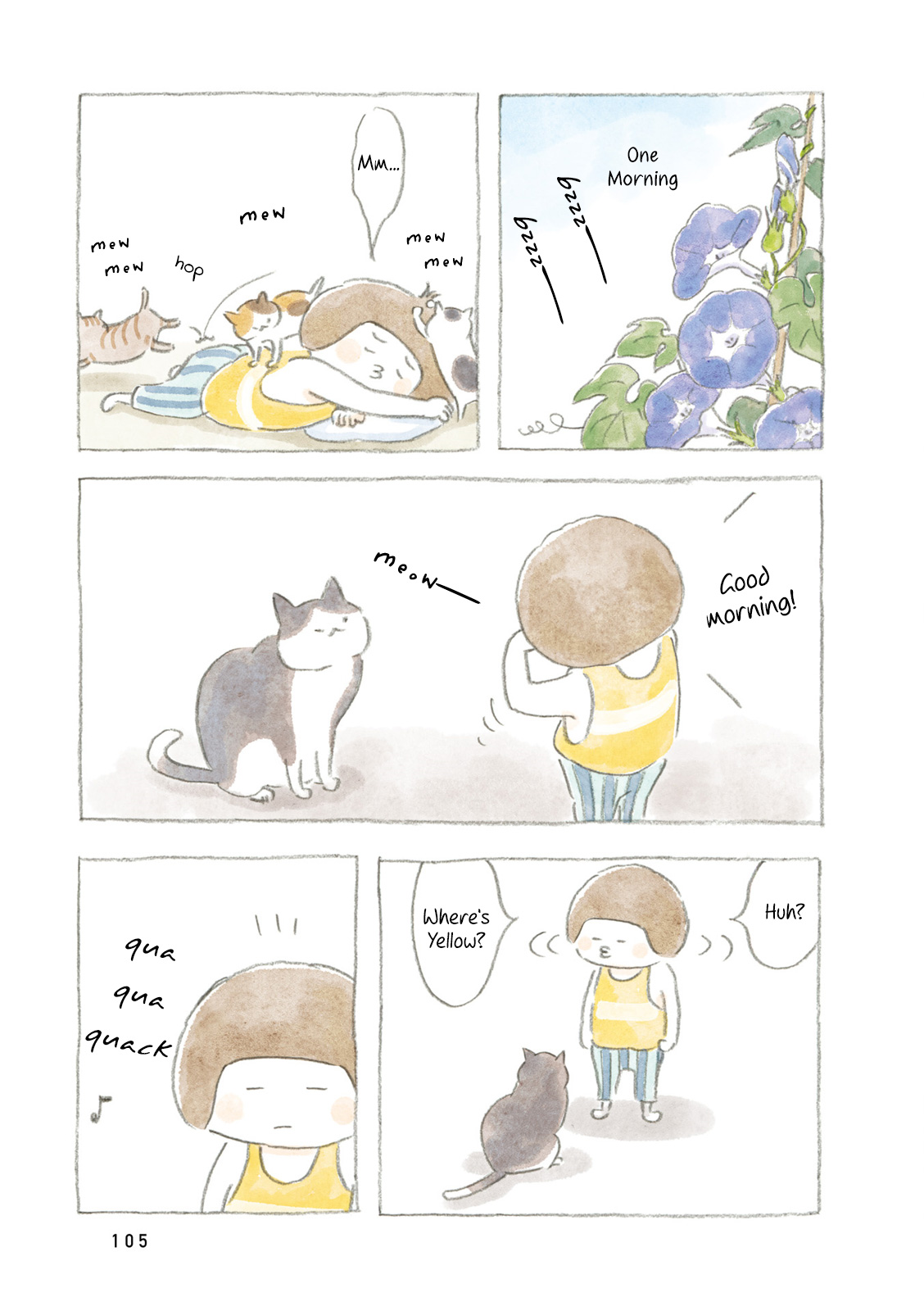 Little Ken And A Cat. Sometimes A Duck - Vol.1 Chapter 12: Yellow S House