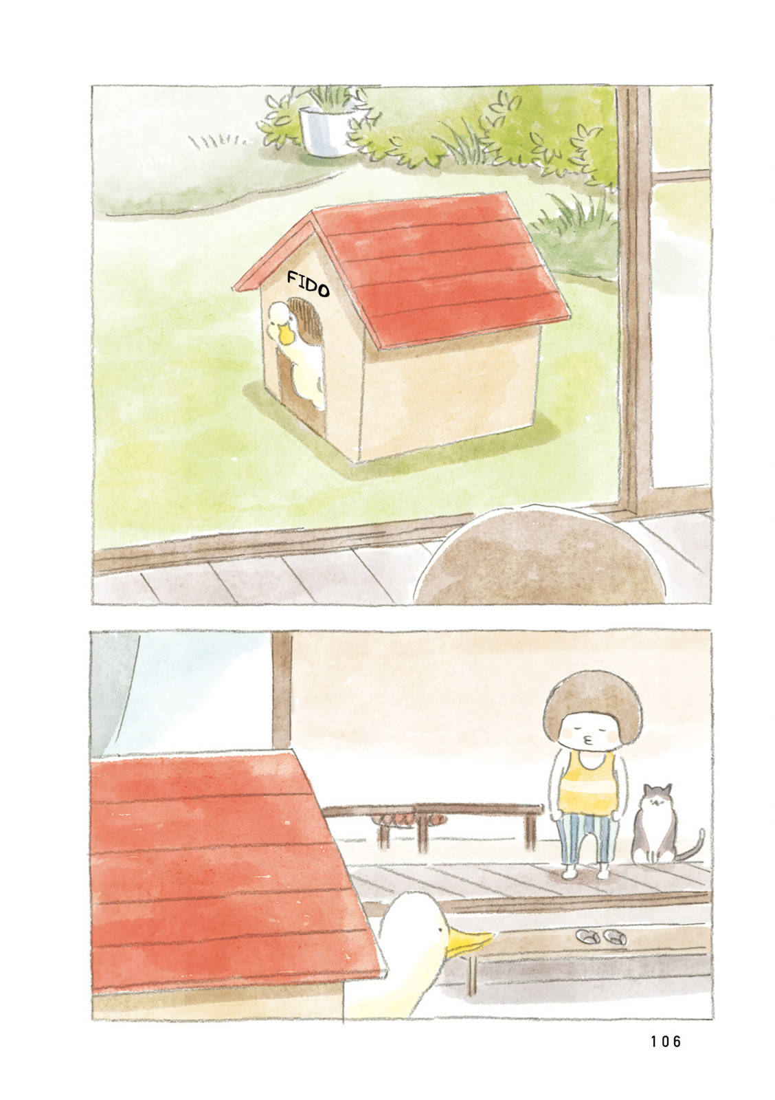 Little Ken And A Cat. Sometimes A Duck - Vol.1 Chapter 12: Yellow S House