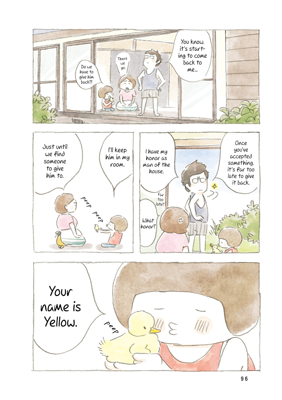 Little Ken And A Cat. Sometimes A Duck - Vol.1 Chapter 11: Yellow