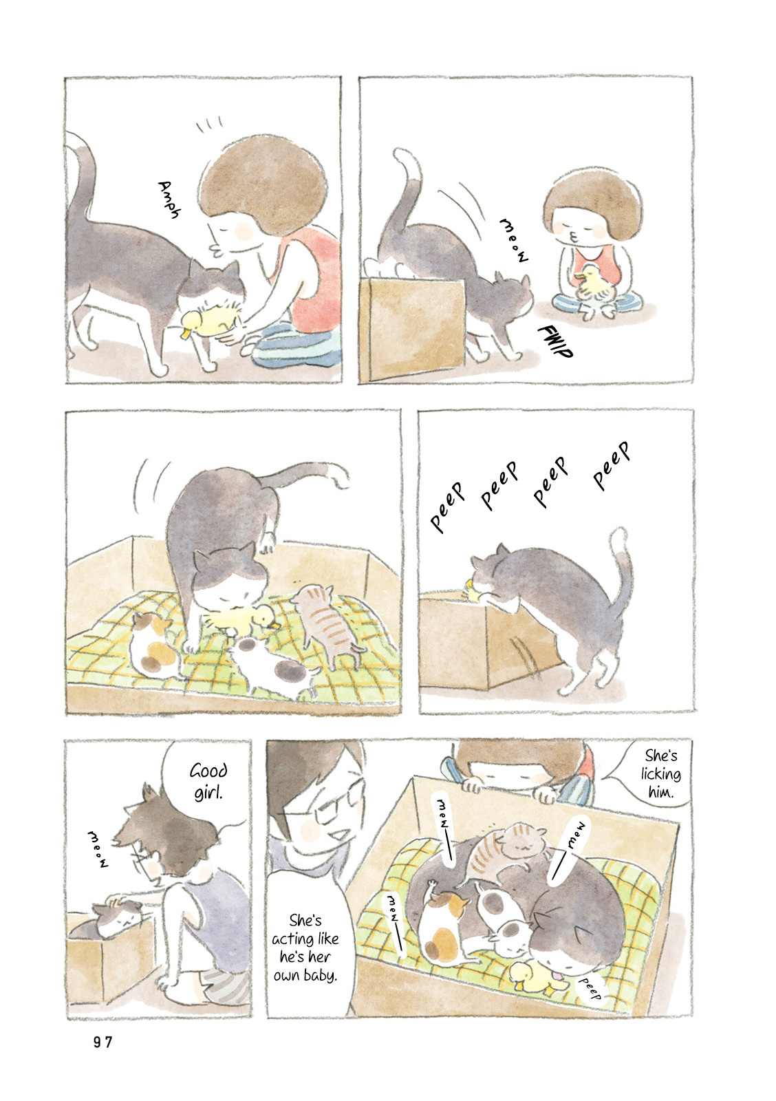 Little Ken And A Cat. Sometimes A Duck - Vol.1 Chapter 11: Yellow